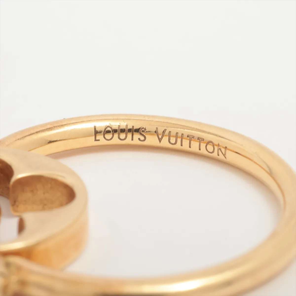 Ring 750(YG) 3.7g 50 AFA372 Berg Monogram Ideal Twist — view 3