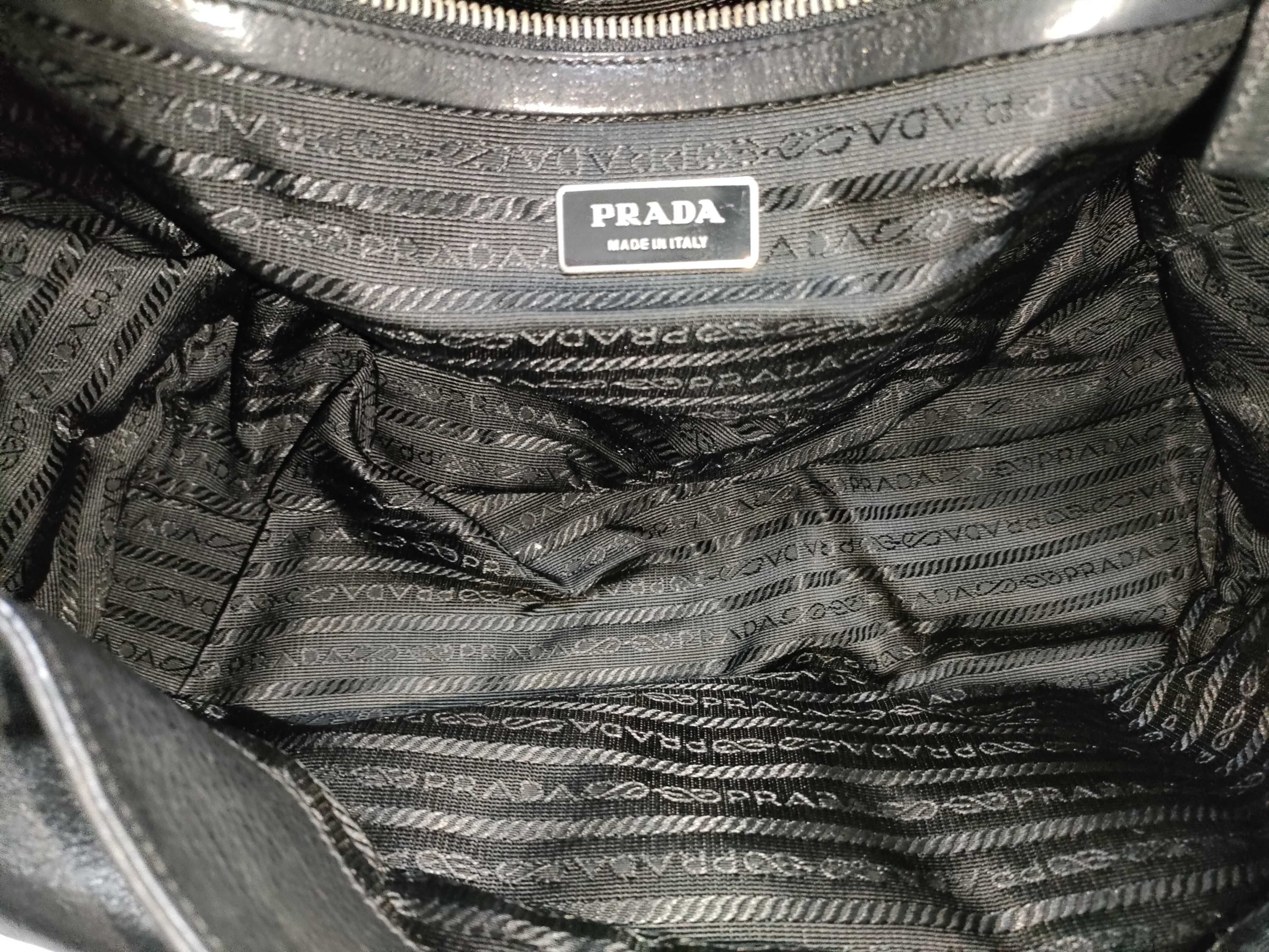 handbag, leather, black, triangular plate, BR2418 — view 10