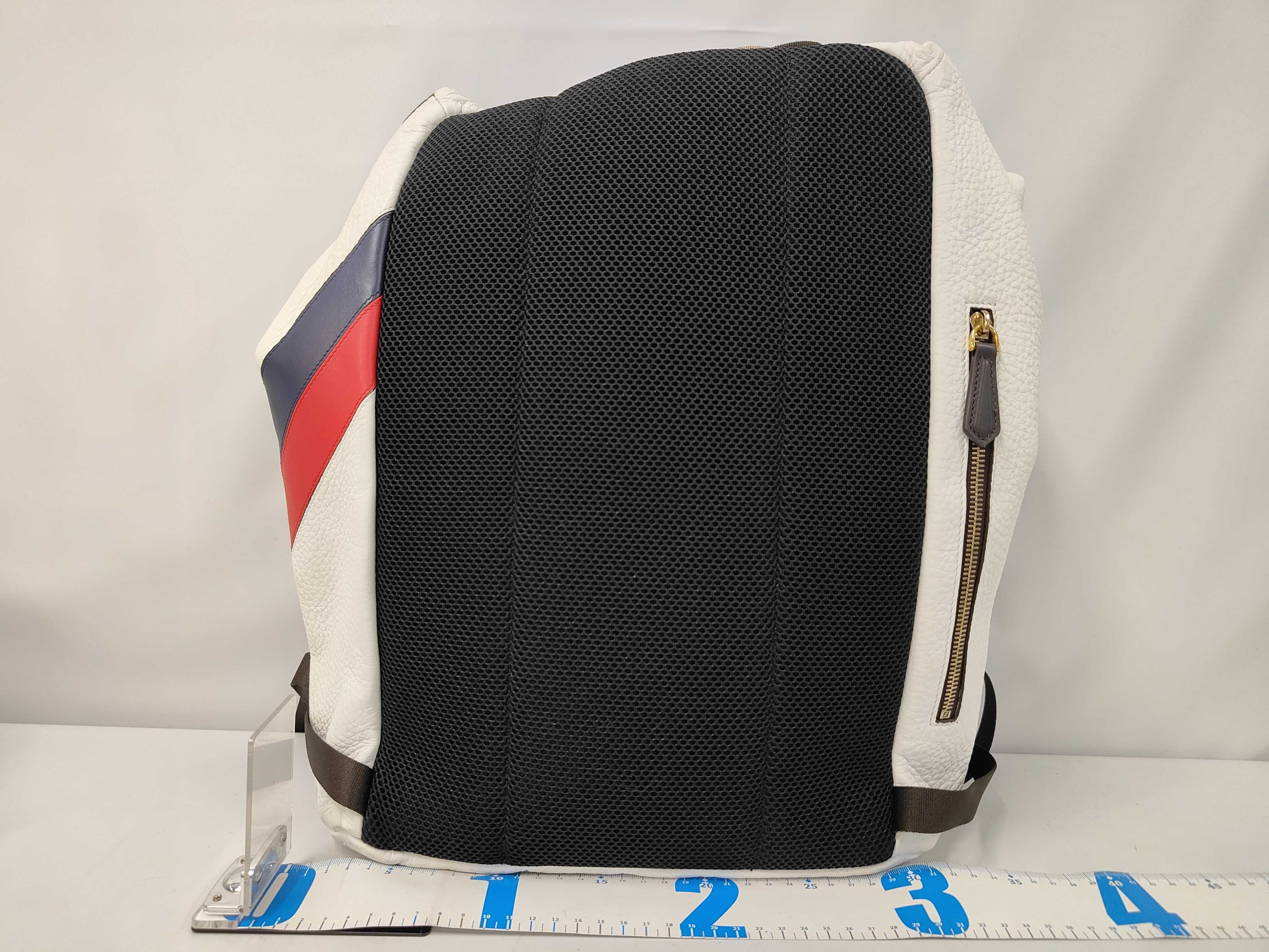 × FILA Fendi Mania Backpack, Calf Leather Rucksack — view 2