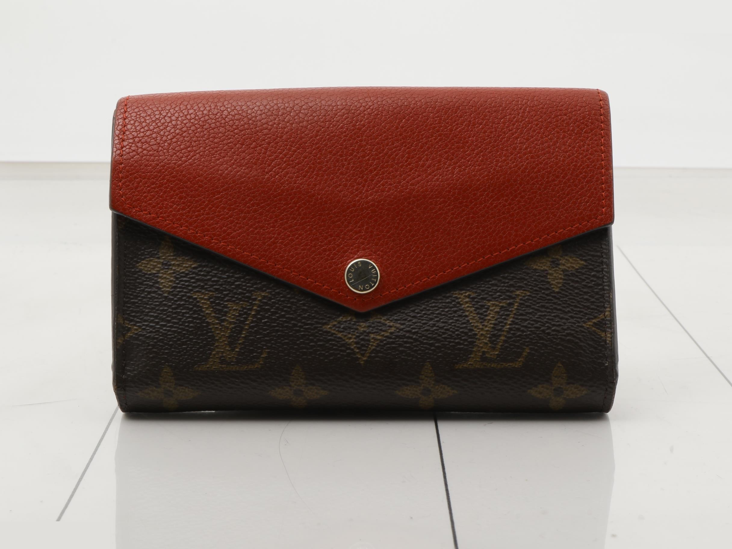 Portefeuille Pallas Compact Cerise