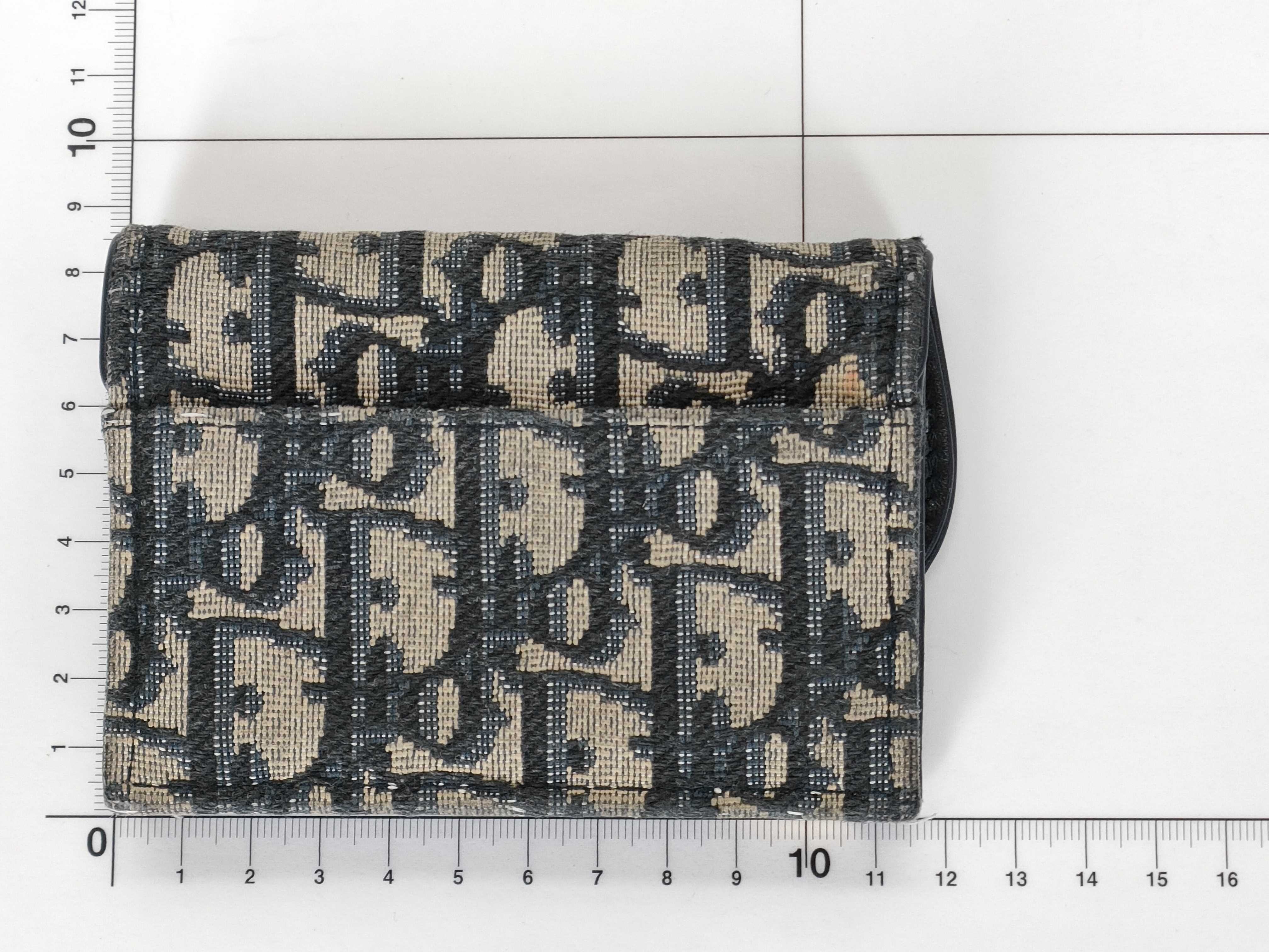 Trotter Dior Christian Trotter Oblique Coin Case 43 MA 0273 Coin Case — view 2