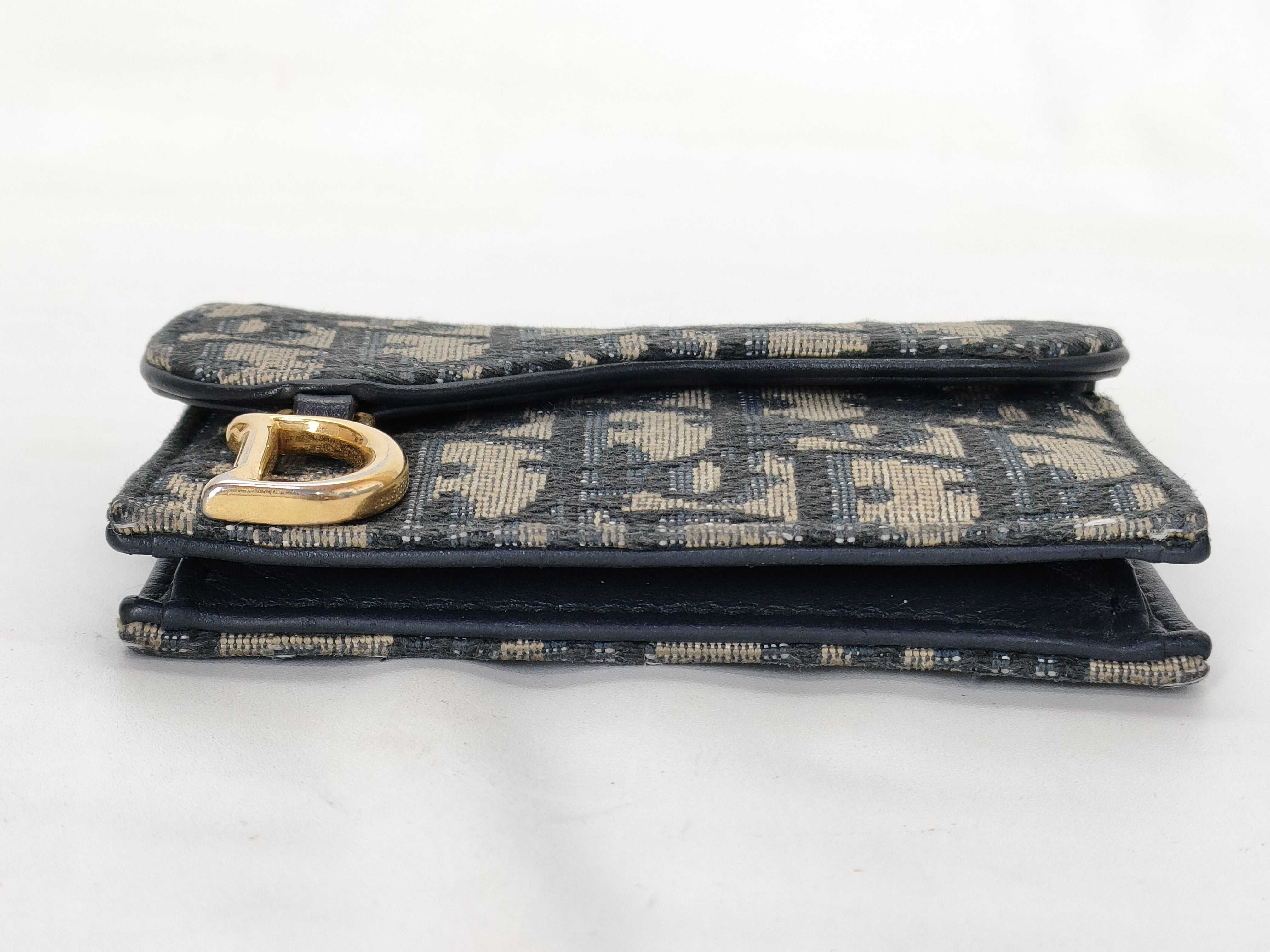 Trotter Dior Christian Trotter Oblique Coin Case 43 MA 0273 Coin Case — view 3