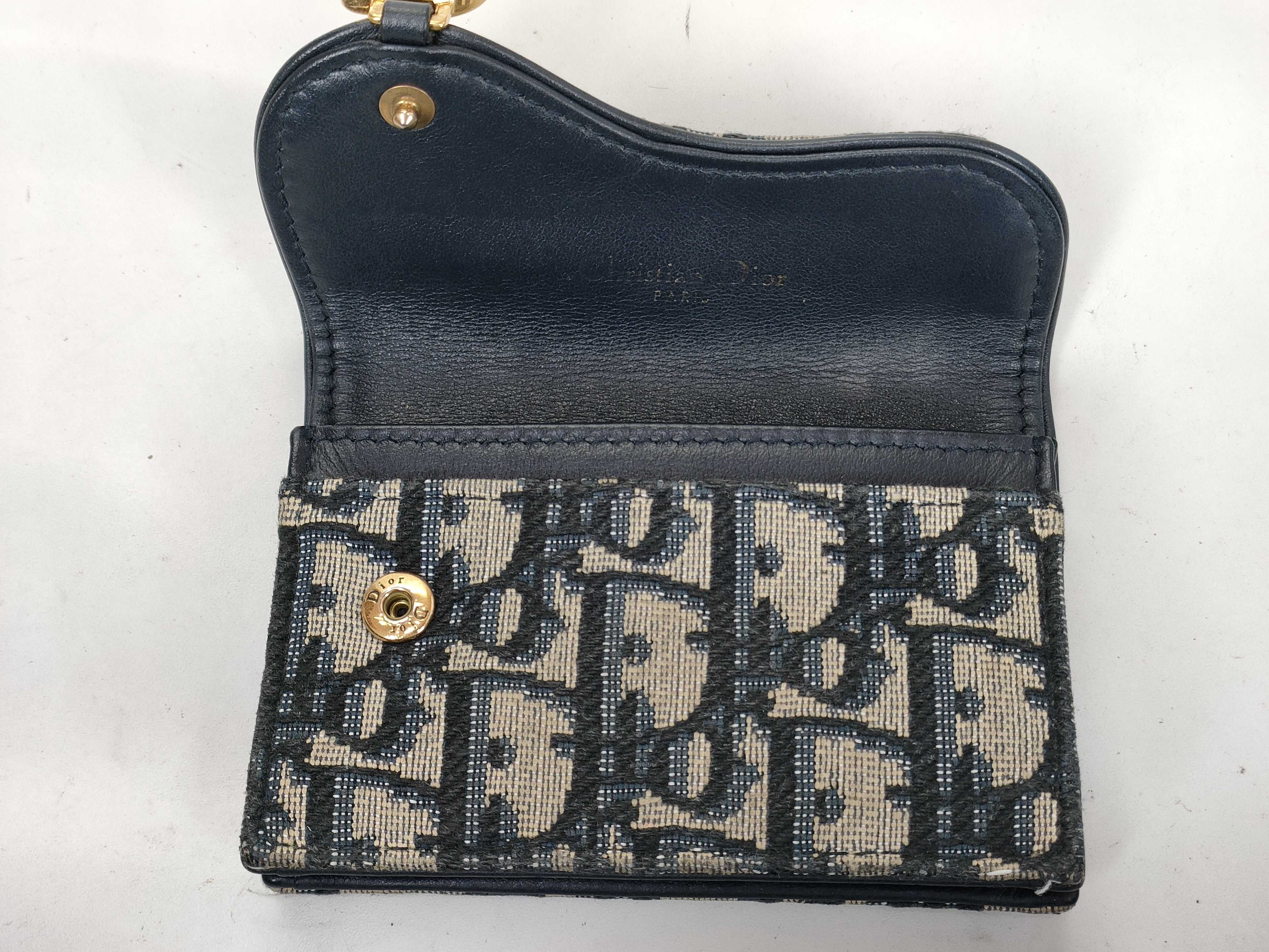 Trotter Dior Christian Trotter Oblique Coin Case 43 MA 0273 Coin Case — view 7