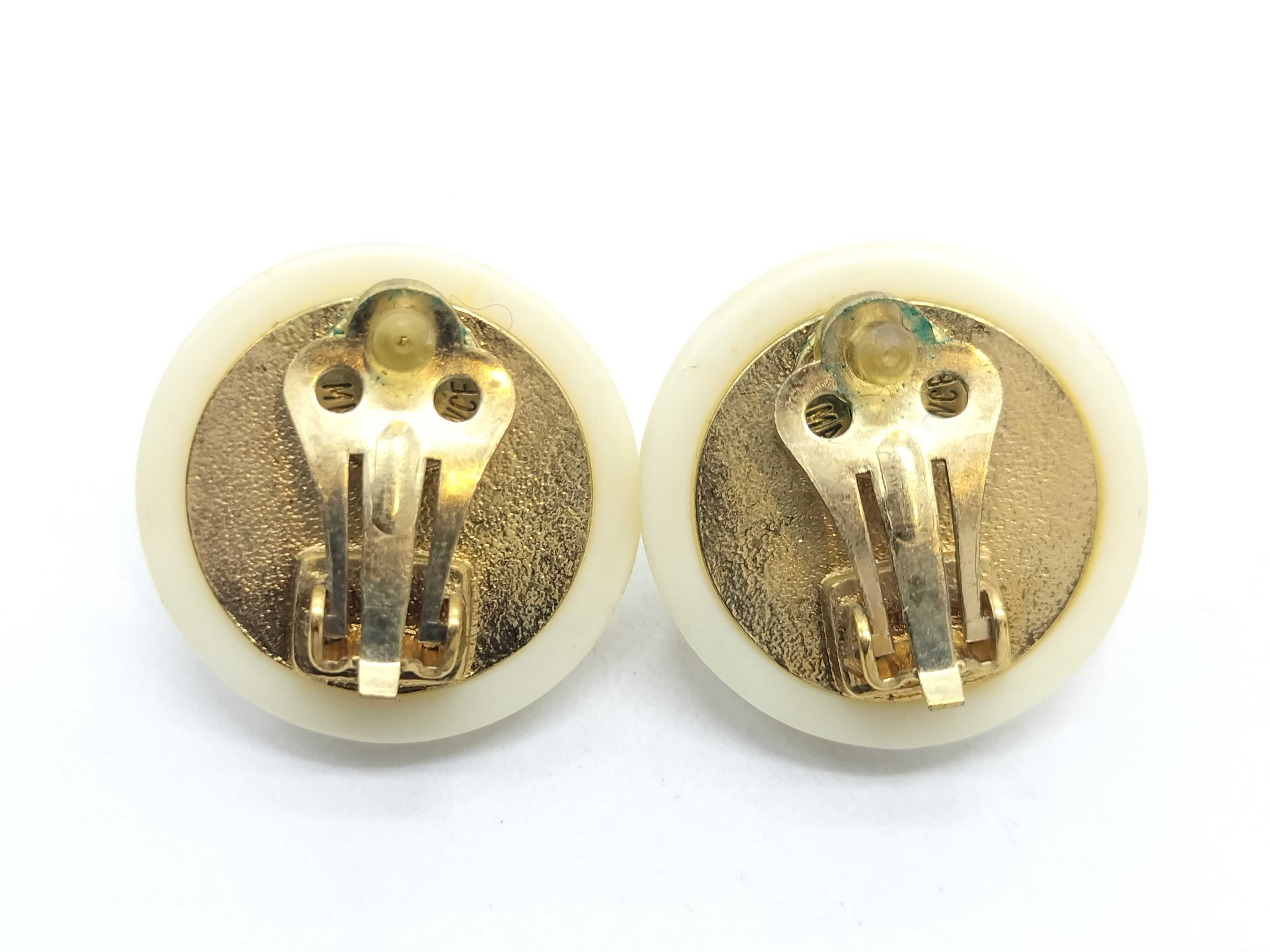 F Pearl Earrings — view 2