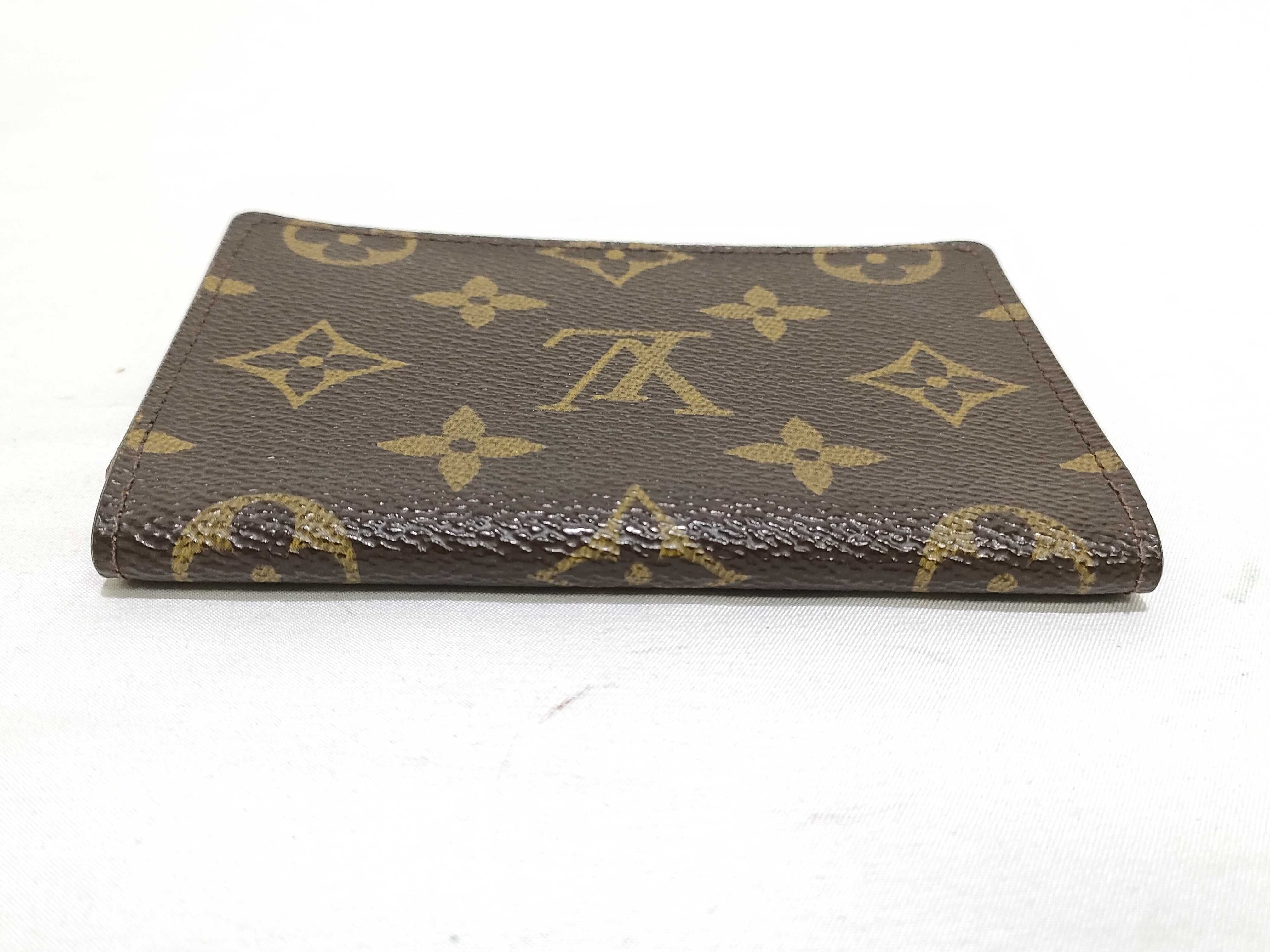 Monogram Louis Vuitton Monogram Porte 2 Cartes Vertical Card Case Pass Case M60533 CA0021 Card Case — view 6