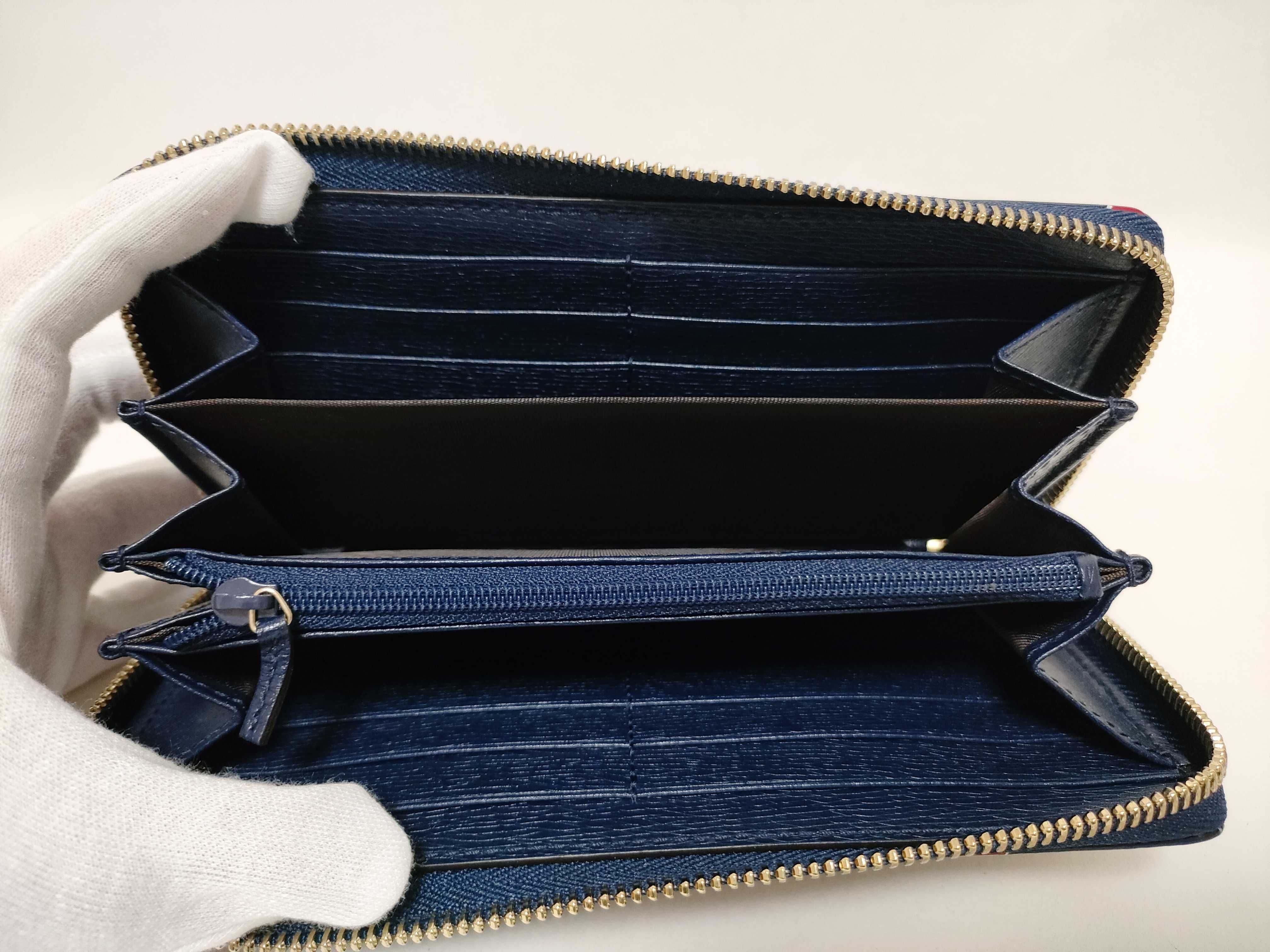 long wallet heart round zipper wallet — view 12
