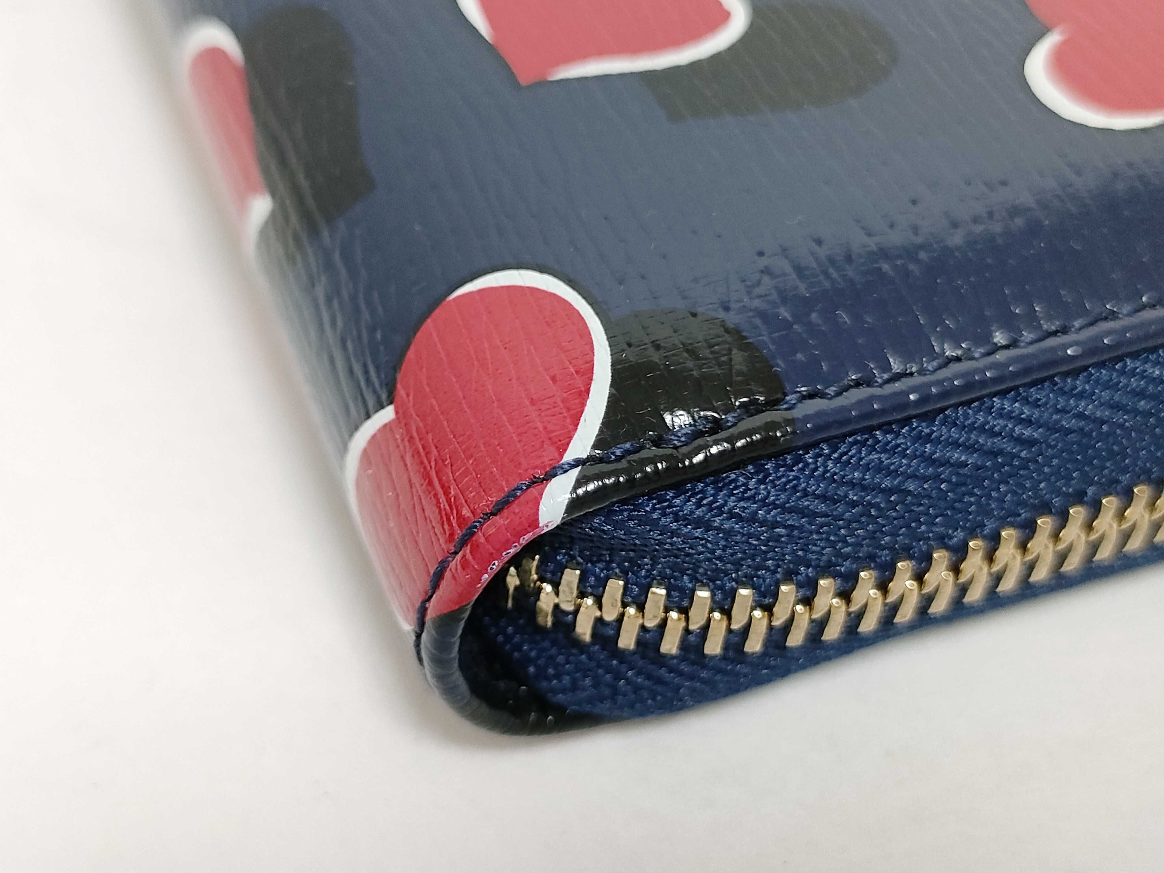 long wallet heart round zipper wallet — view 4
