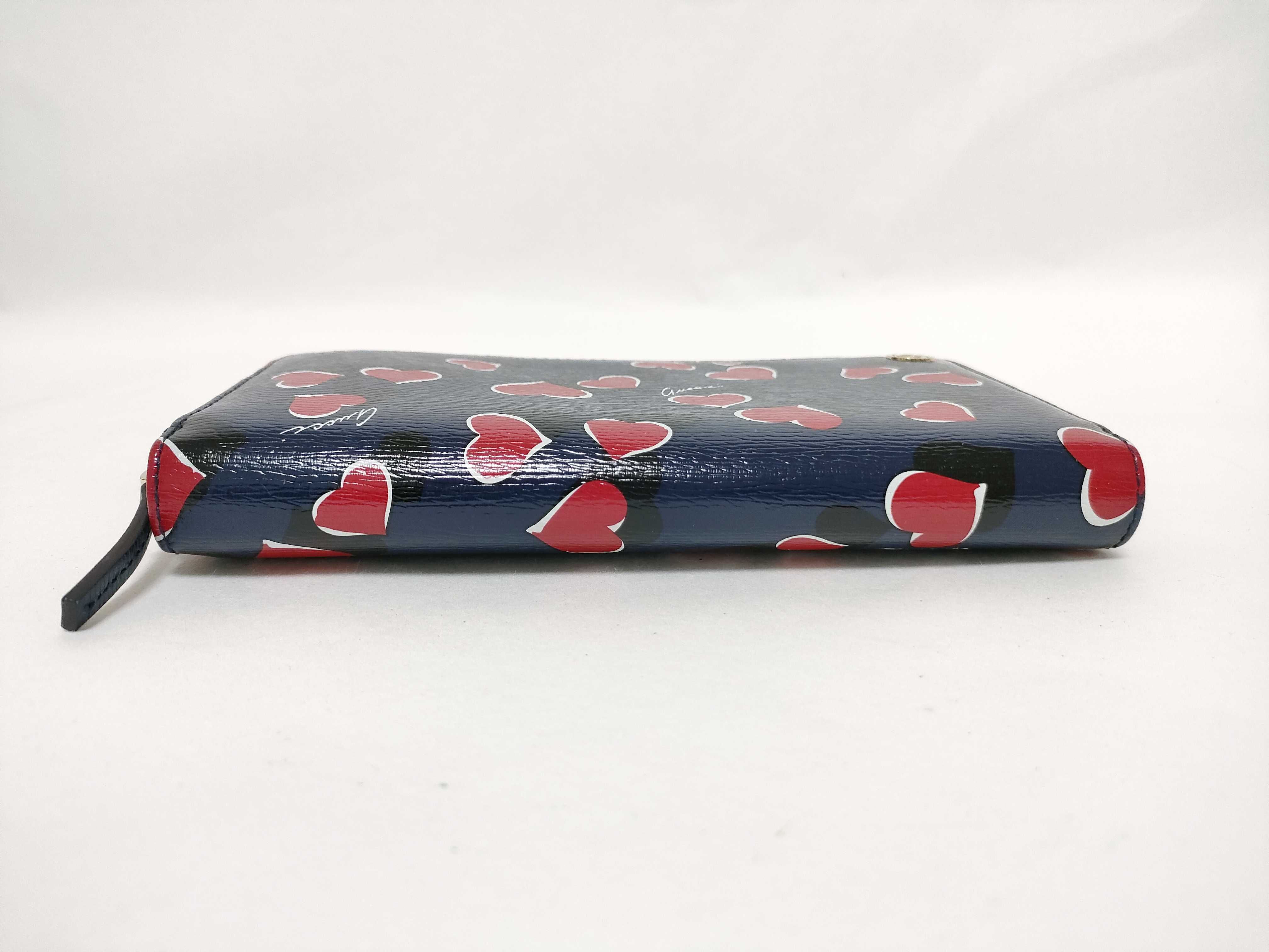 long wallet heart round zipper wallet — view 5
