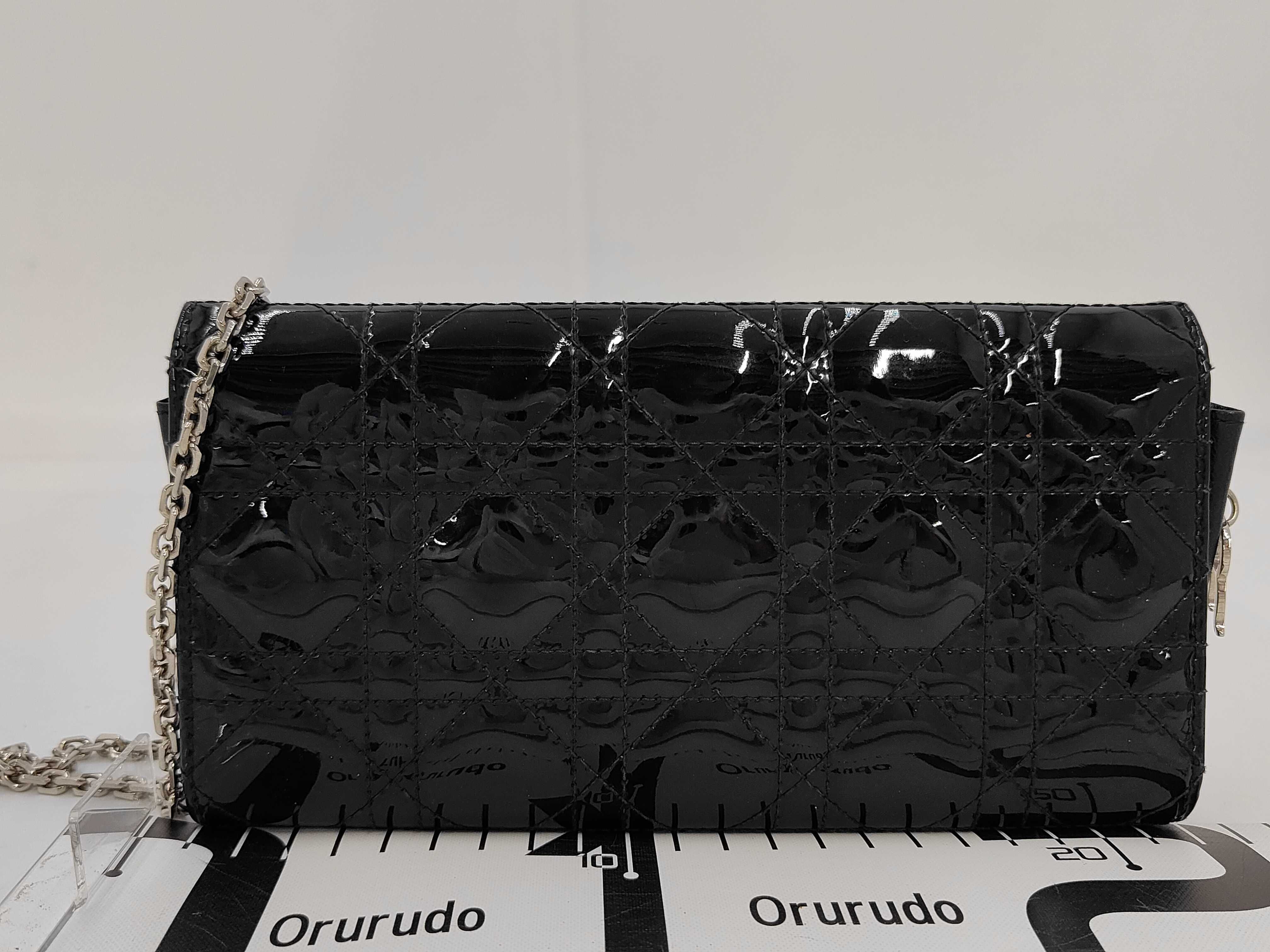 SLG CANNAGE PATENT WALLET ON CHAIN ​​BLACK Wallet — view 2