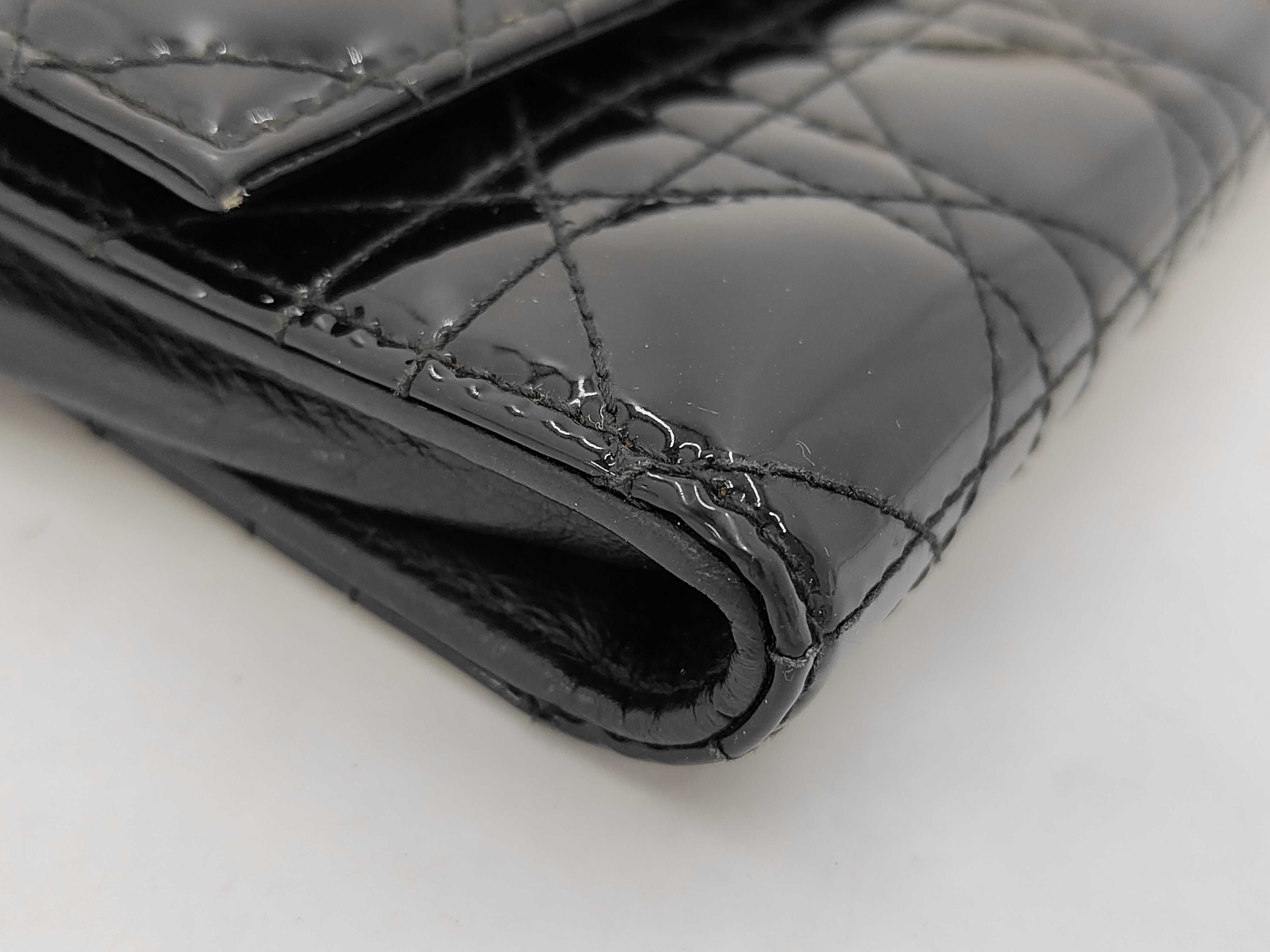 SLG CANNAGE PATENT WALLET ON CHAIN ​​BLACK Wallet — view 3
