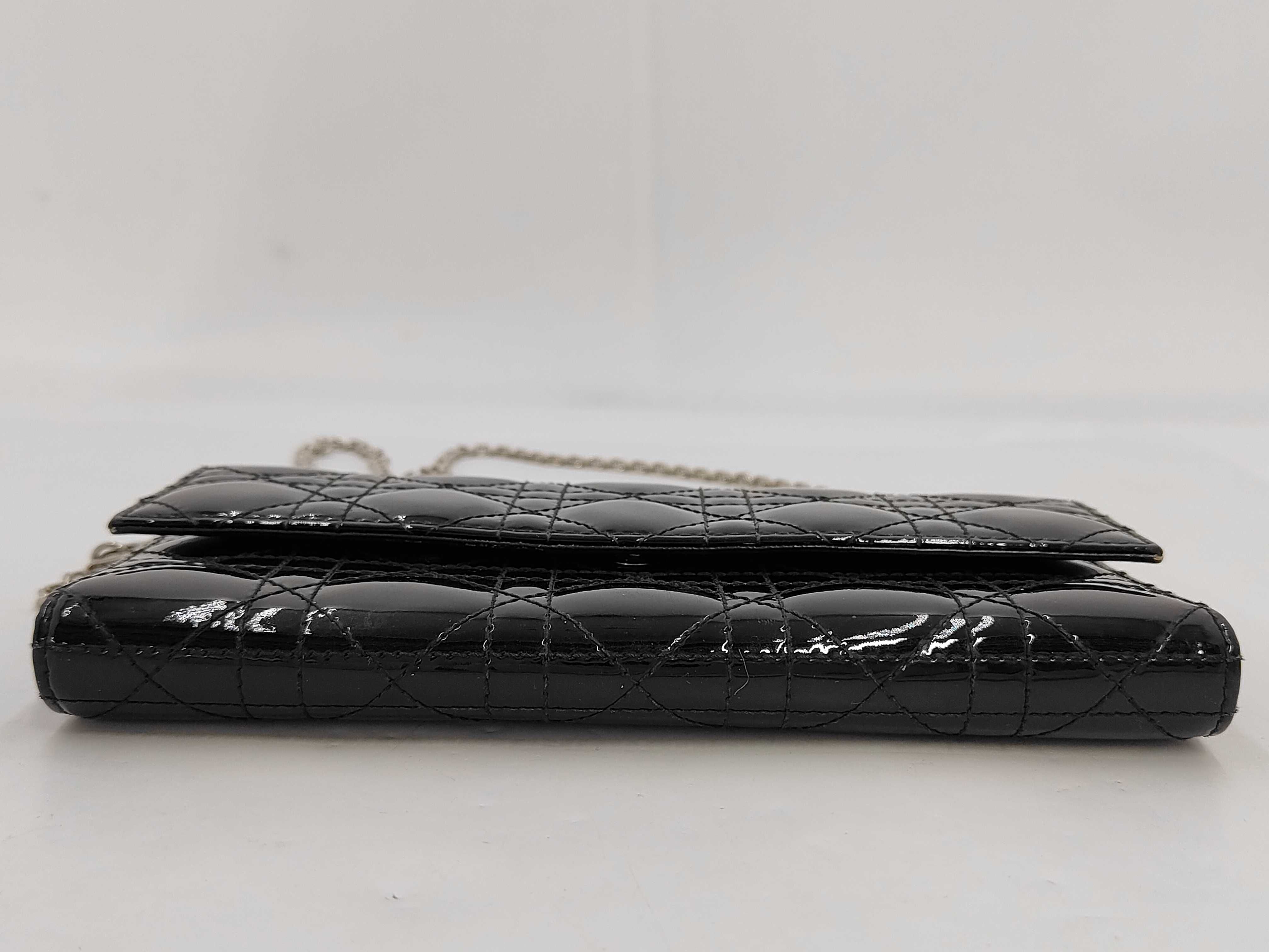 SLG CANNAGE PATENT WALLET ON CHAIN ​​BLACK Wallet — view 4