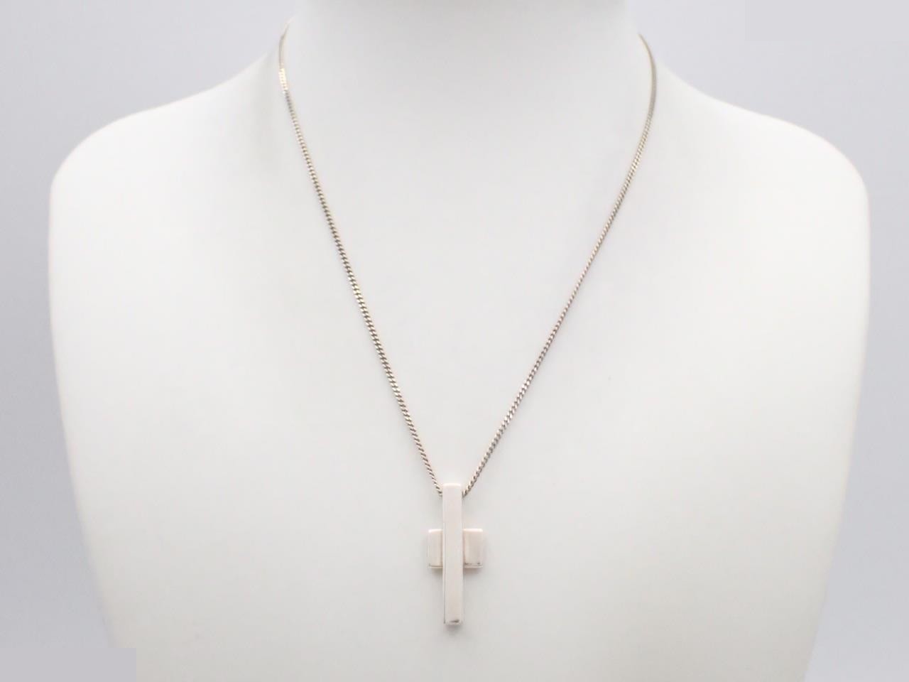Cross necklace precious metal chain approx. 40cm — view 3