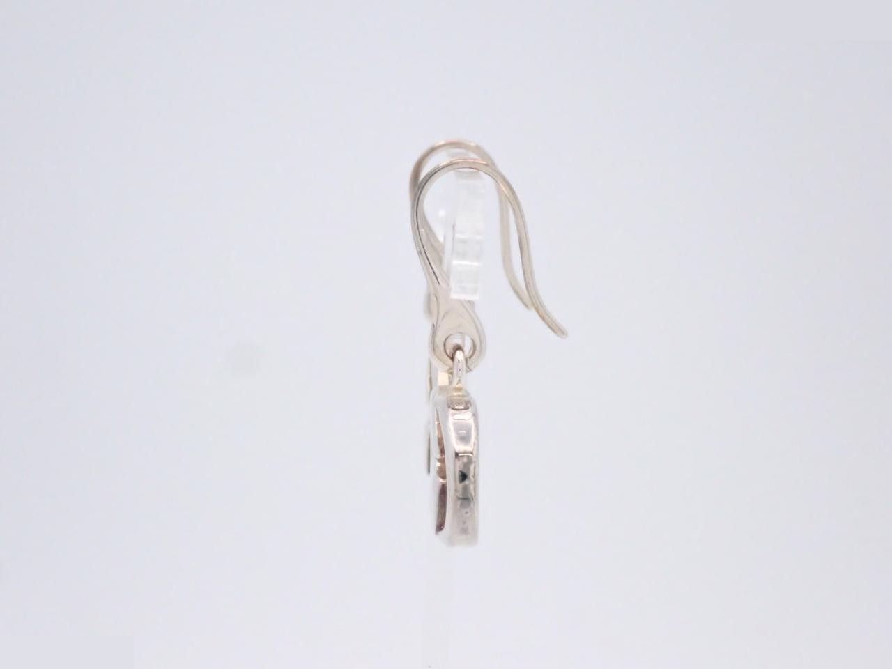 Interlocking Earrings, 925 Sterling Silver, 7.8g — view 3