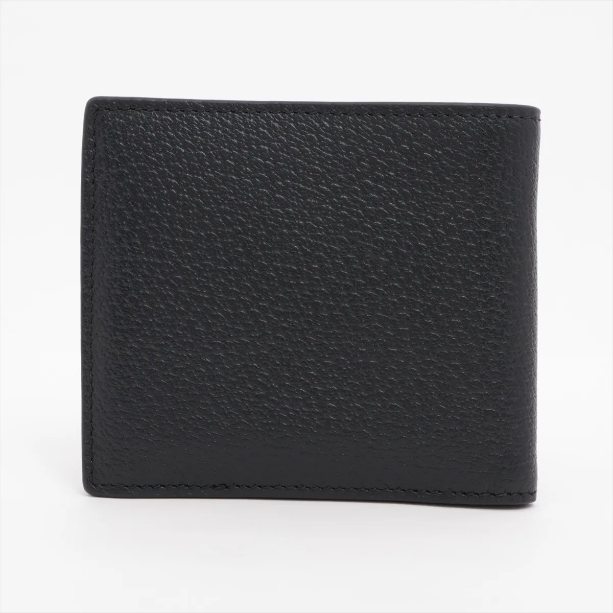 GG Marmont 428725 PVC x Leather Compact Wallet, Black — view 2