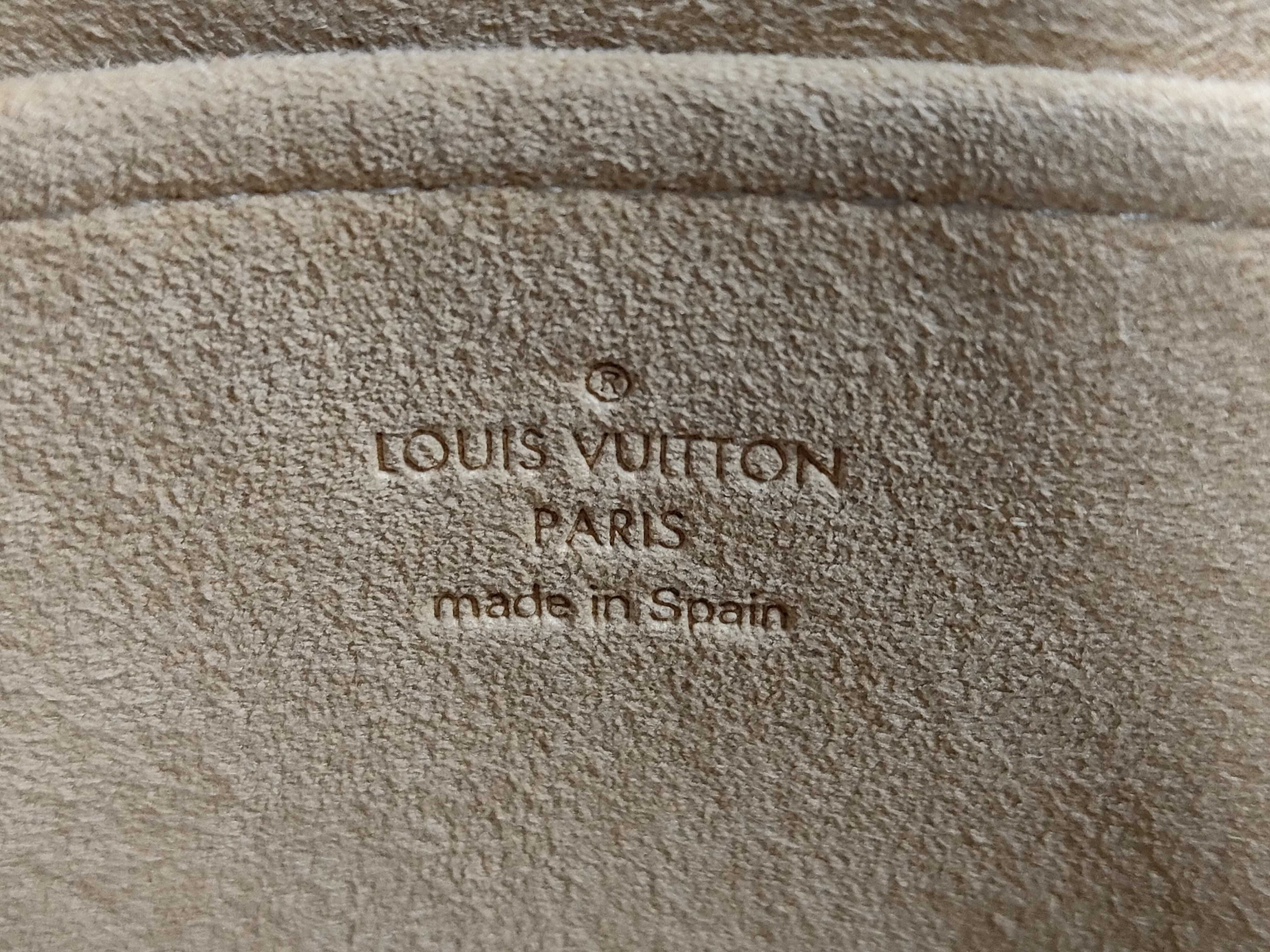 Monogram Louis Vuitton Monogram M51852 Pochette Twin GM CA1919 Strap (Cracked) Shoulder Bag — view 8