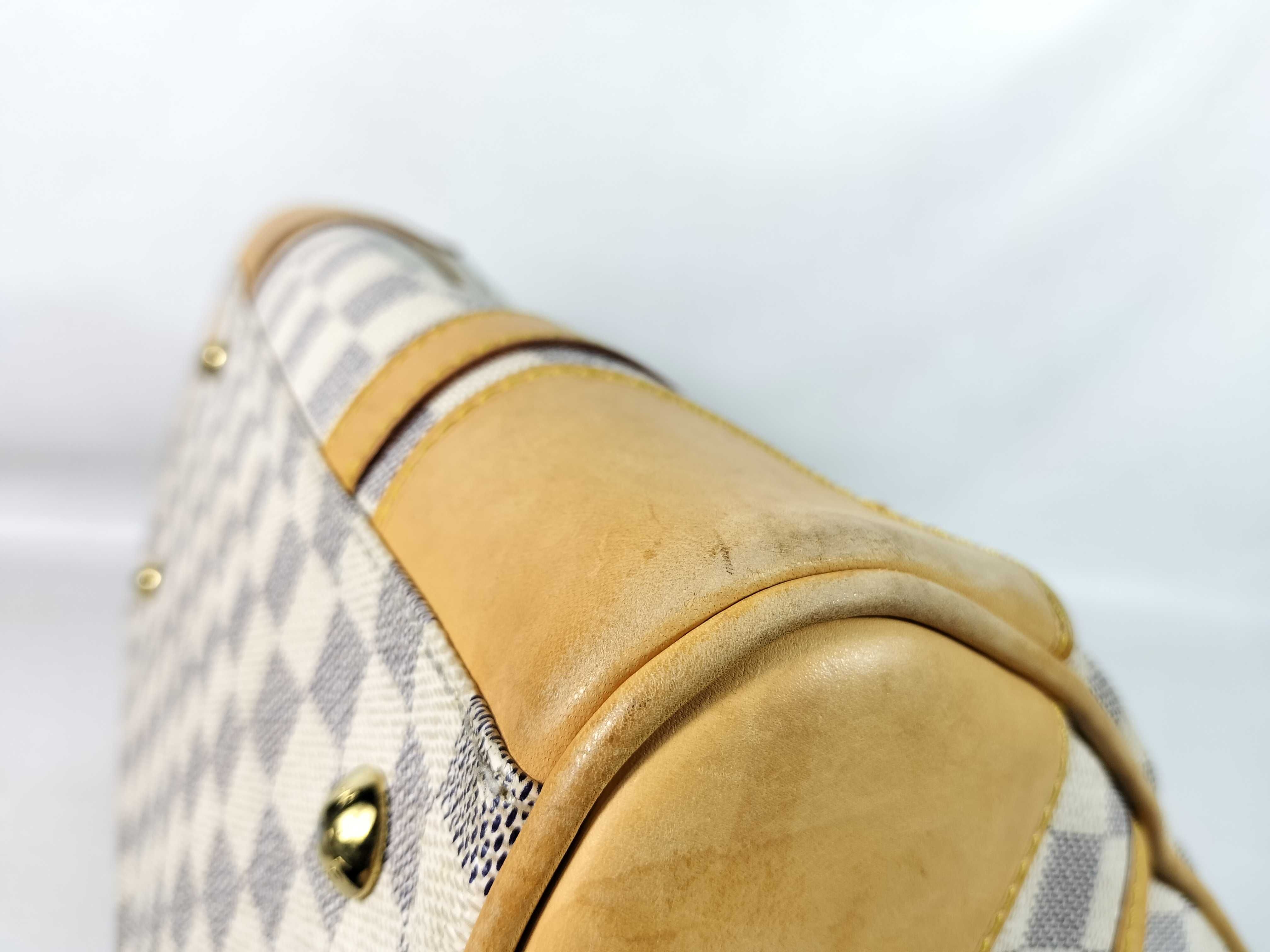 Damier Azur Berkeley N52001 DU2058 White Tote Bag — view 5