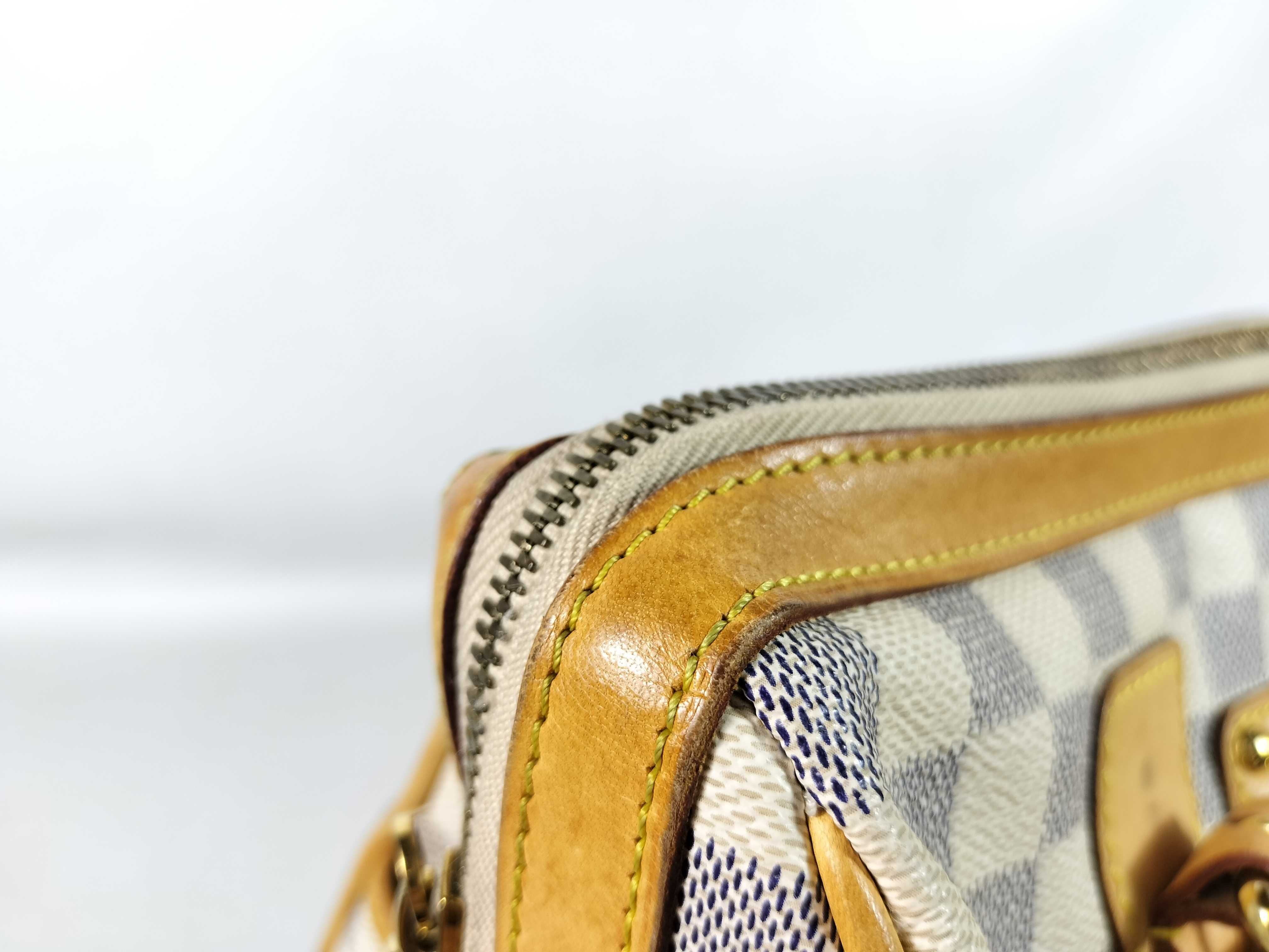 Damier Azur Berkeley N52001 DU2058 White Tote Bag — view 8