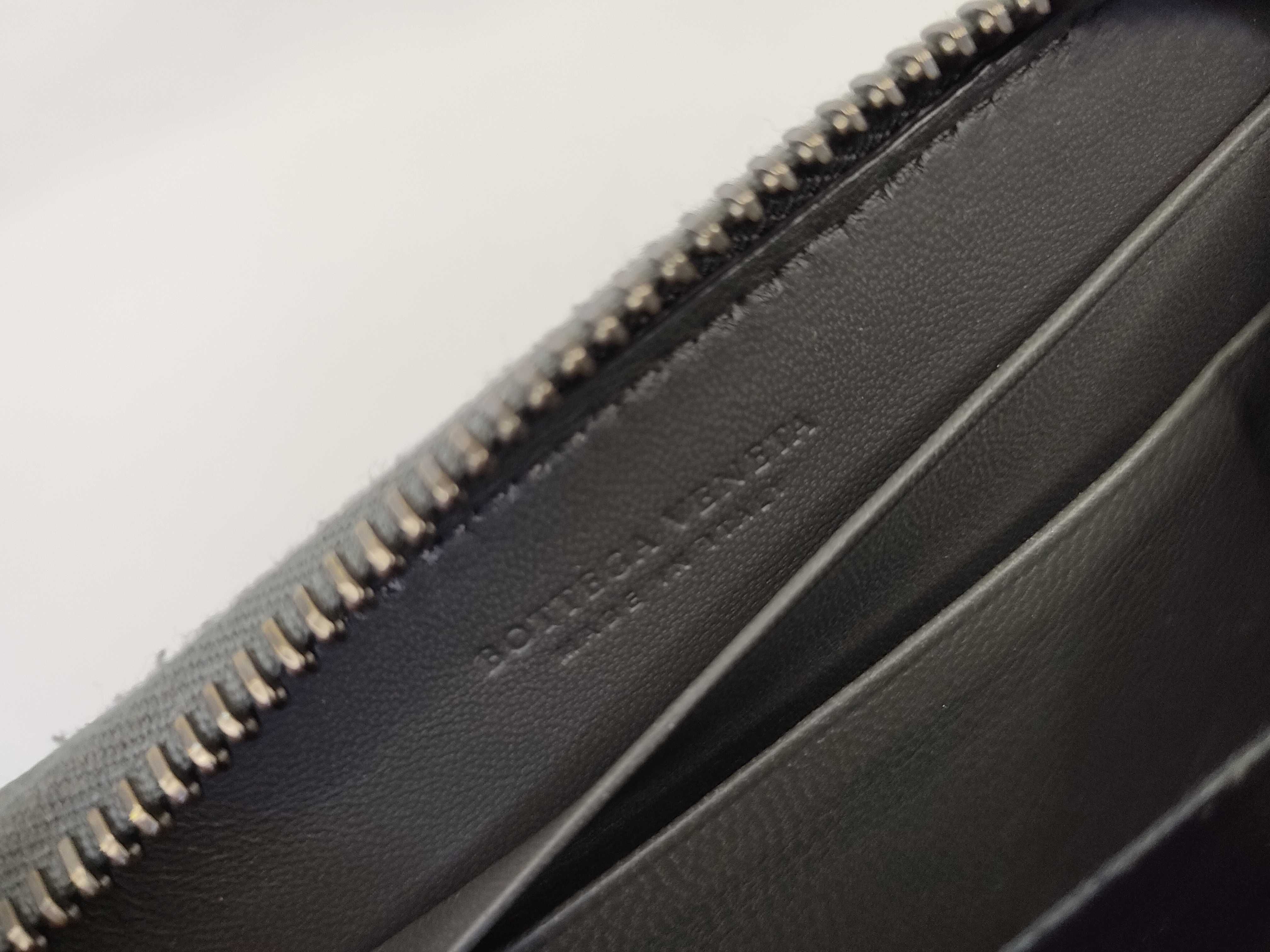 Intrecciato Leather Compact Wallet — view 13