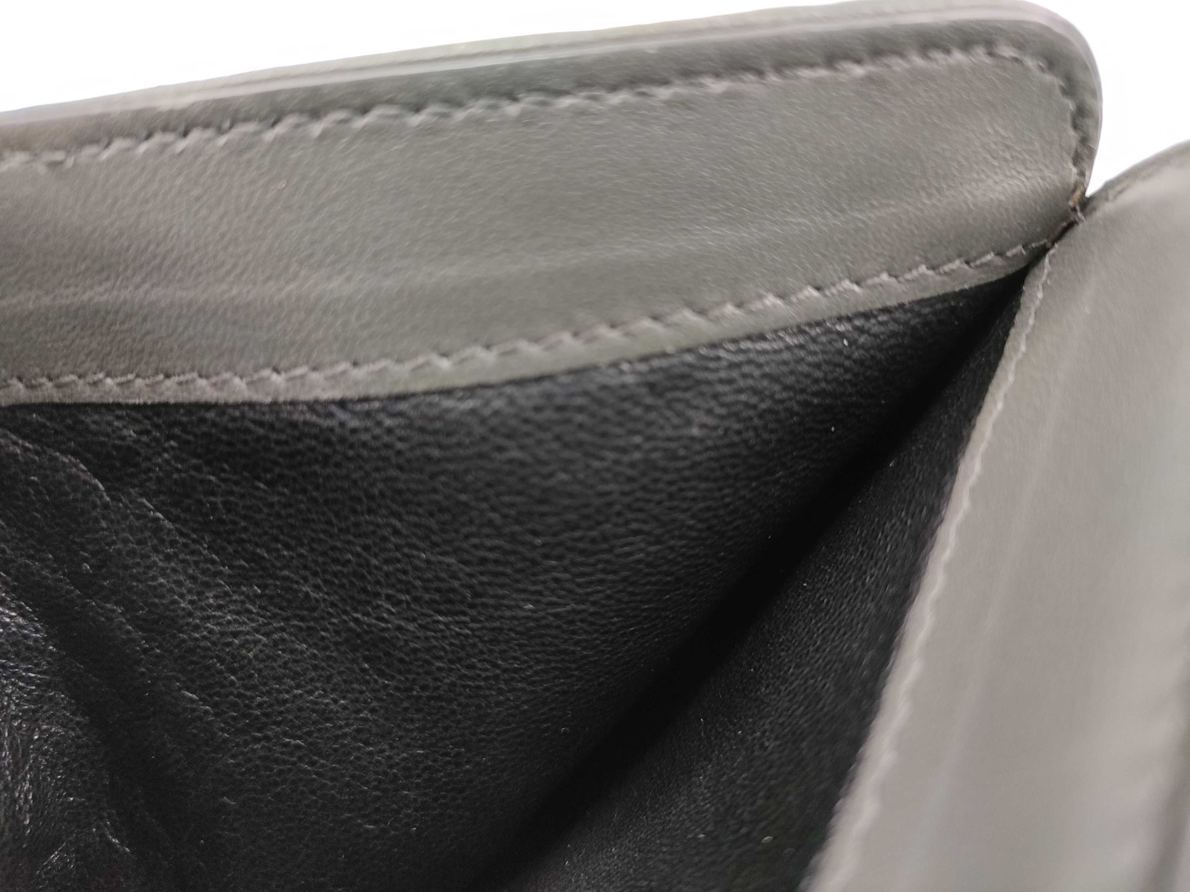 Intrecciato Leather Compact Wallet — view 10