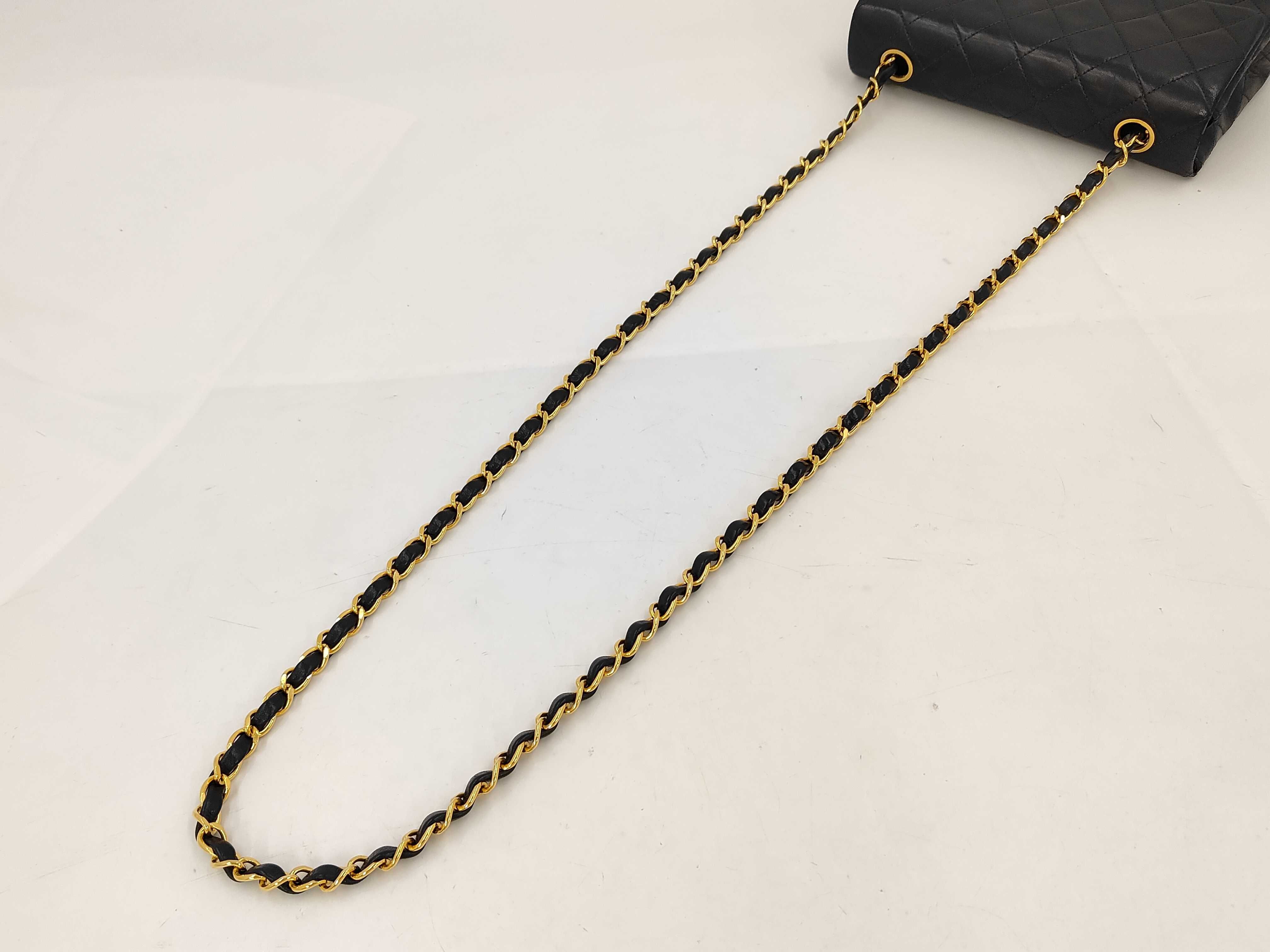 Lambskin Matelassé Single Chain Shoulder Bag (No. 2) — view 3