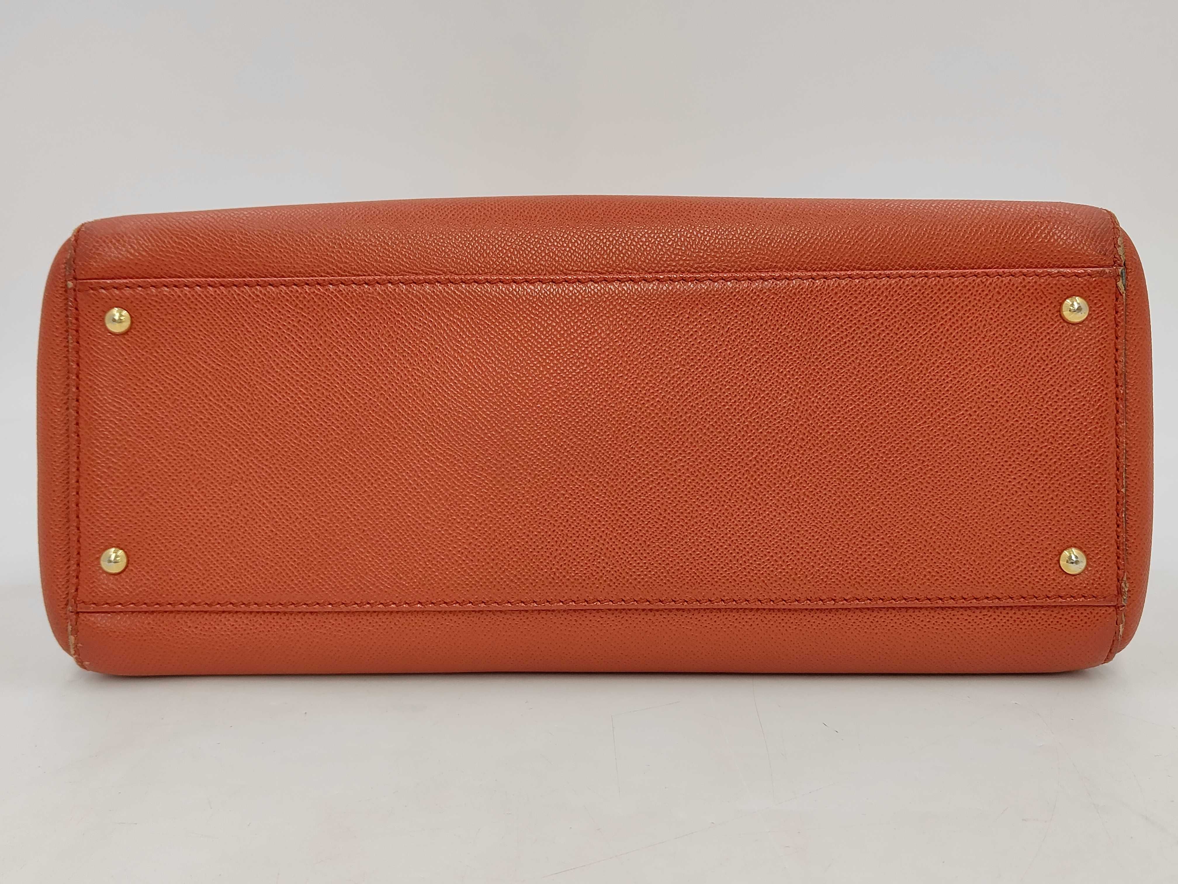 Caviar Skin Shoulder Bag with Logo Charm, Red — view 6