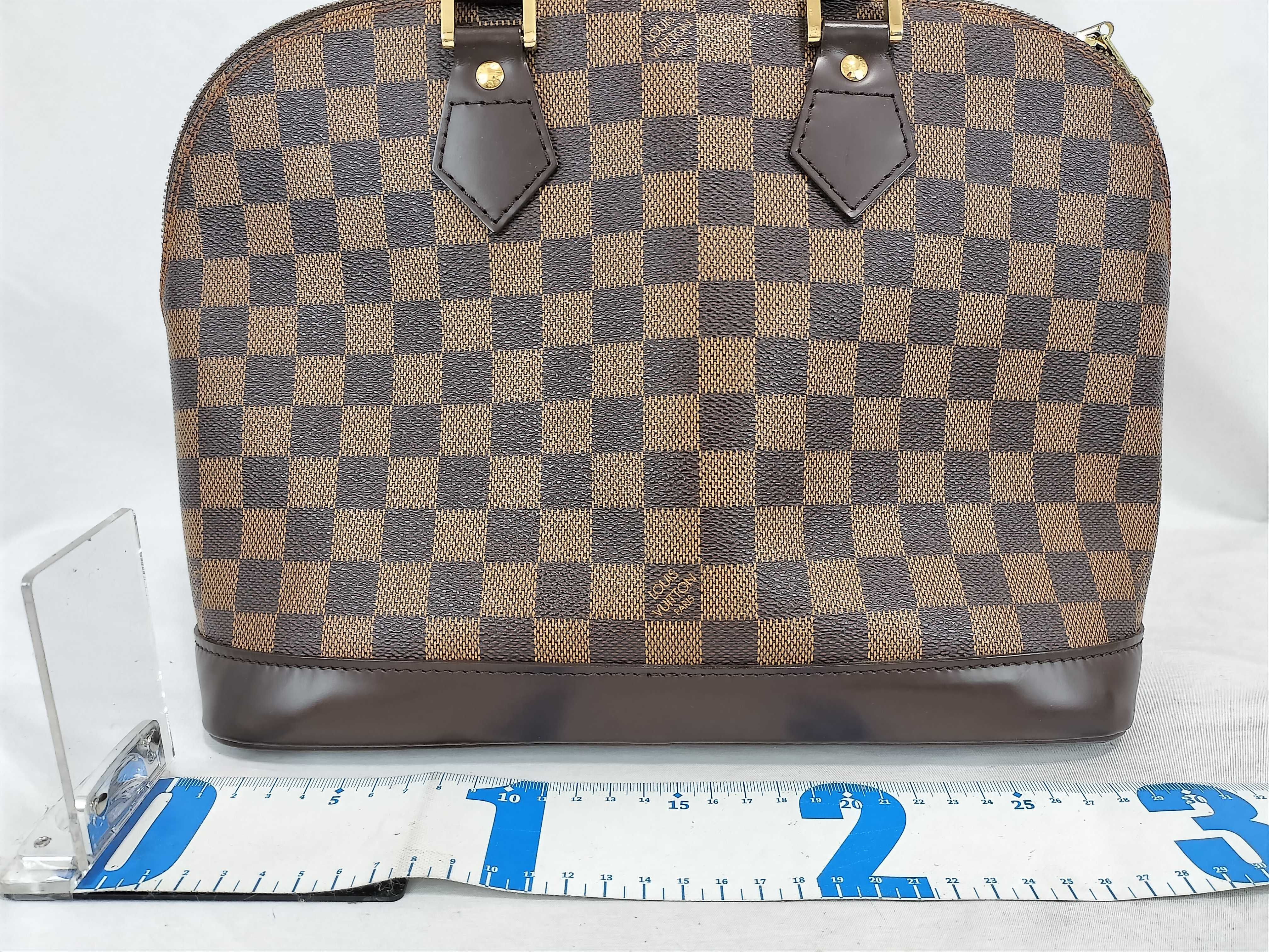 Damier Alma PM N53151 BA1014 Brown Handbag — view 2