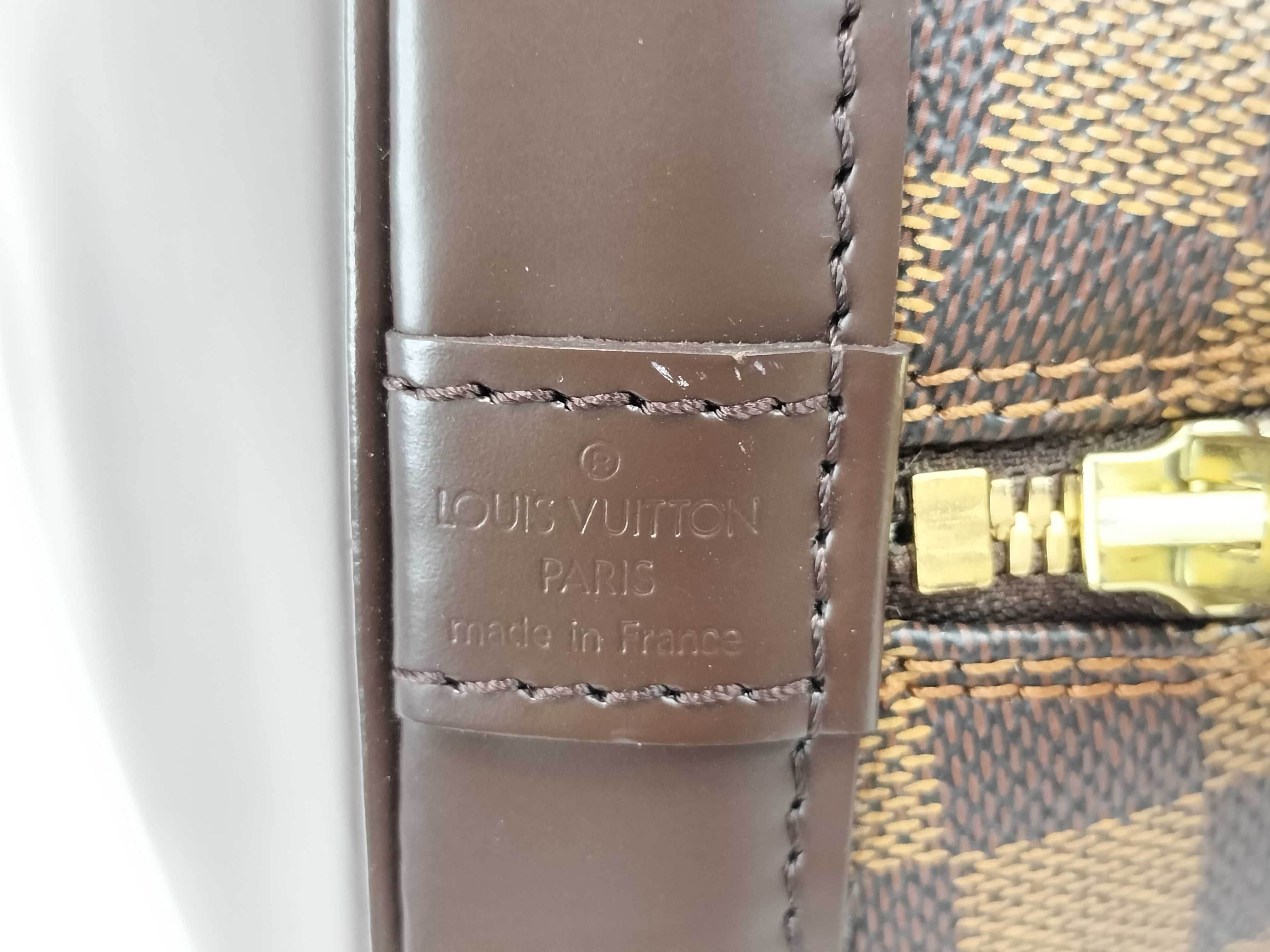 Damier Alma PM N53151 BA1014 Brown Handbag — view 12