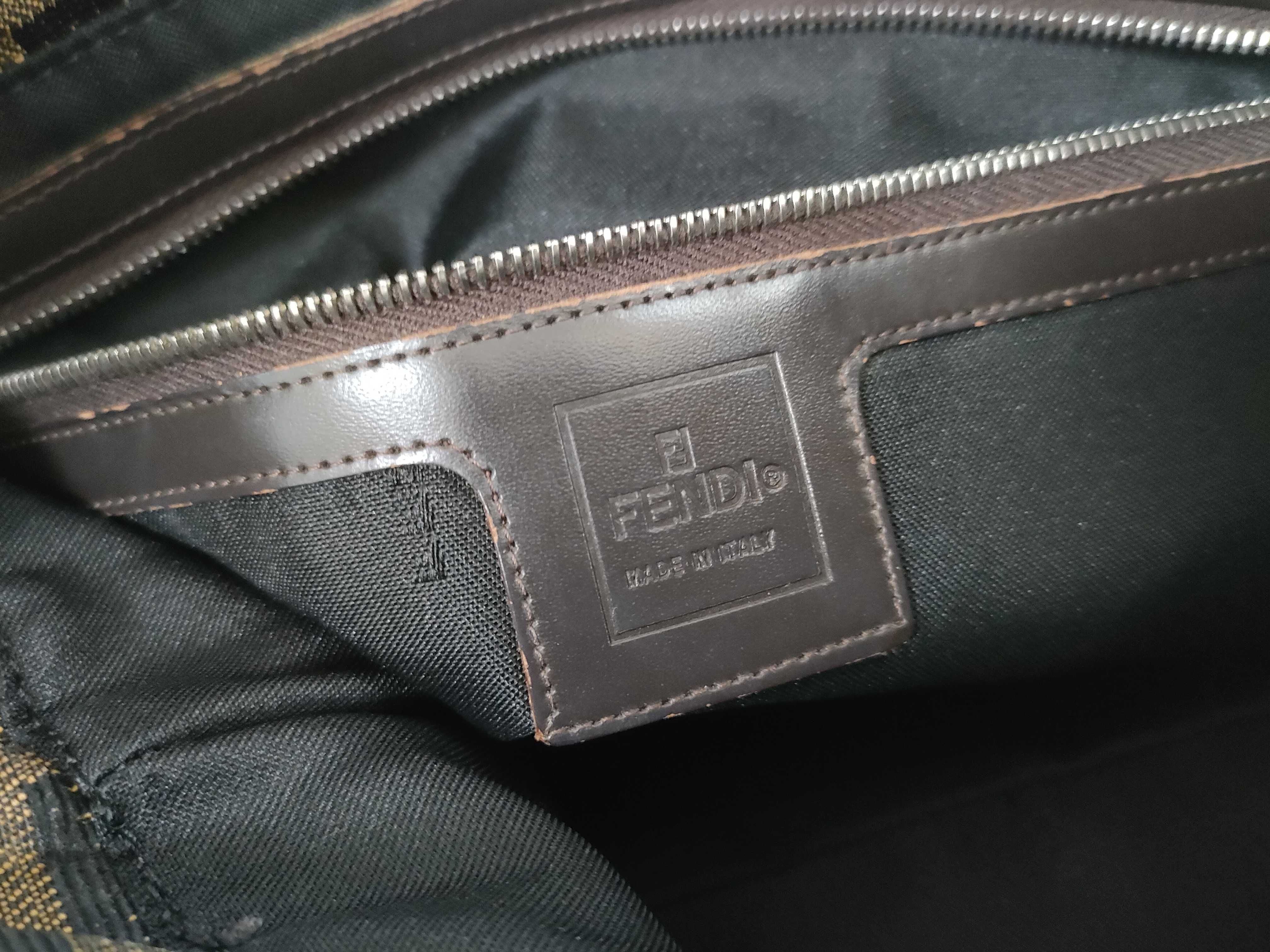 Zucca pattern Fendi Zucca Mamma Bucket handbag — view 11
