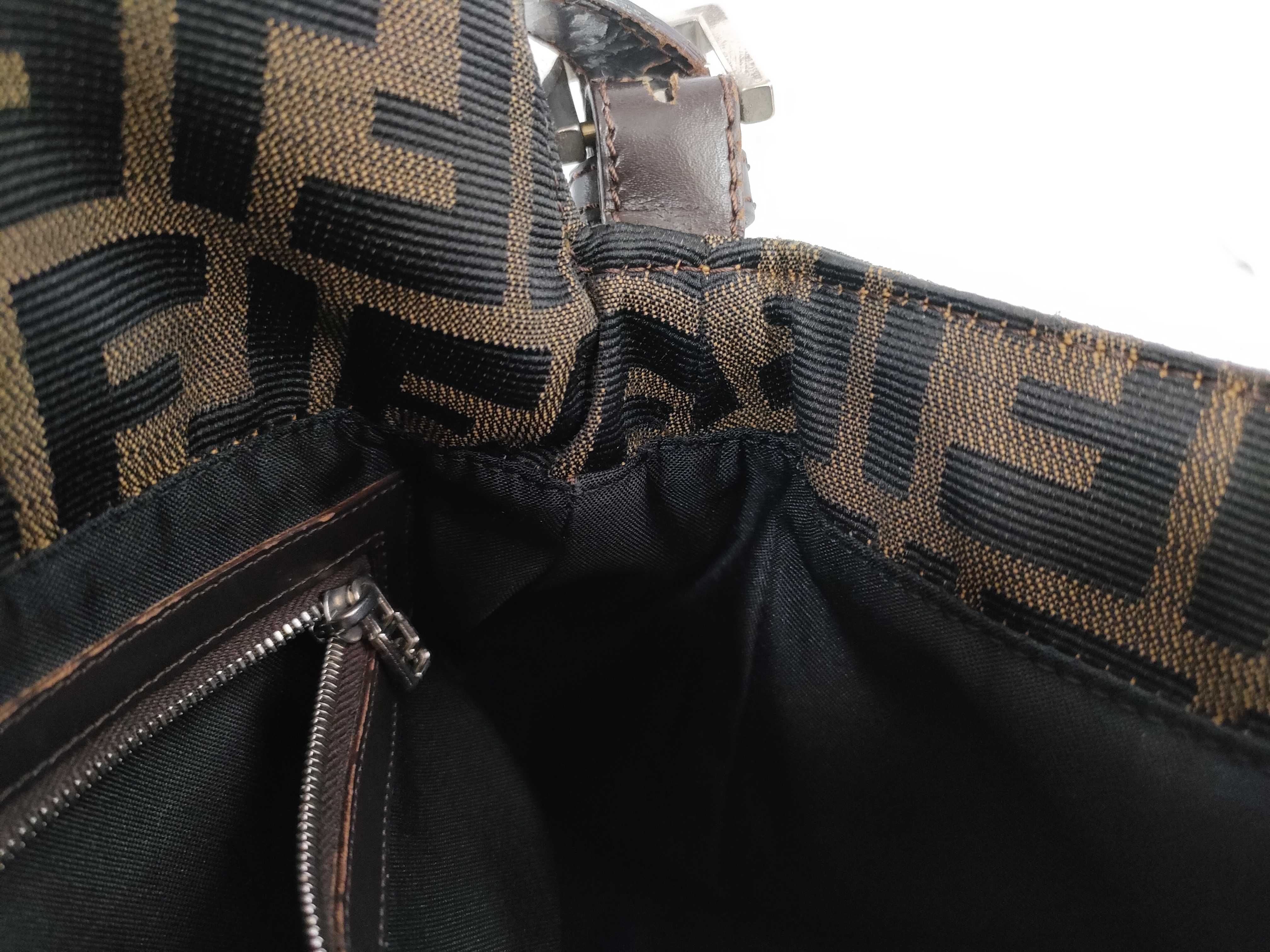 Zucca pattern Fendi Zucca Mamma Bucket handbag — view 13