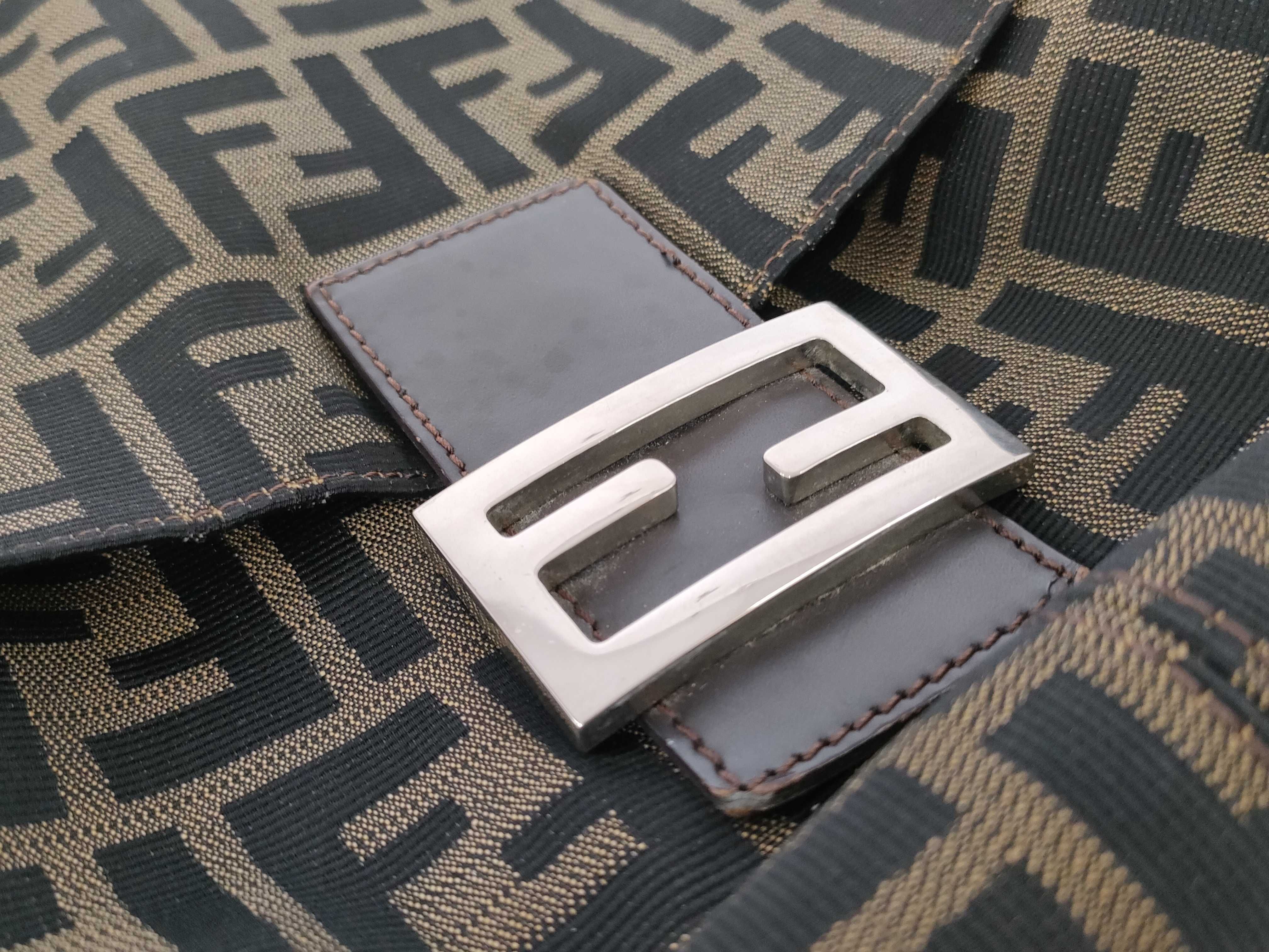 Zucca pattern Fendi Zucca Mamma Bucket handbag — view 14
