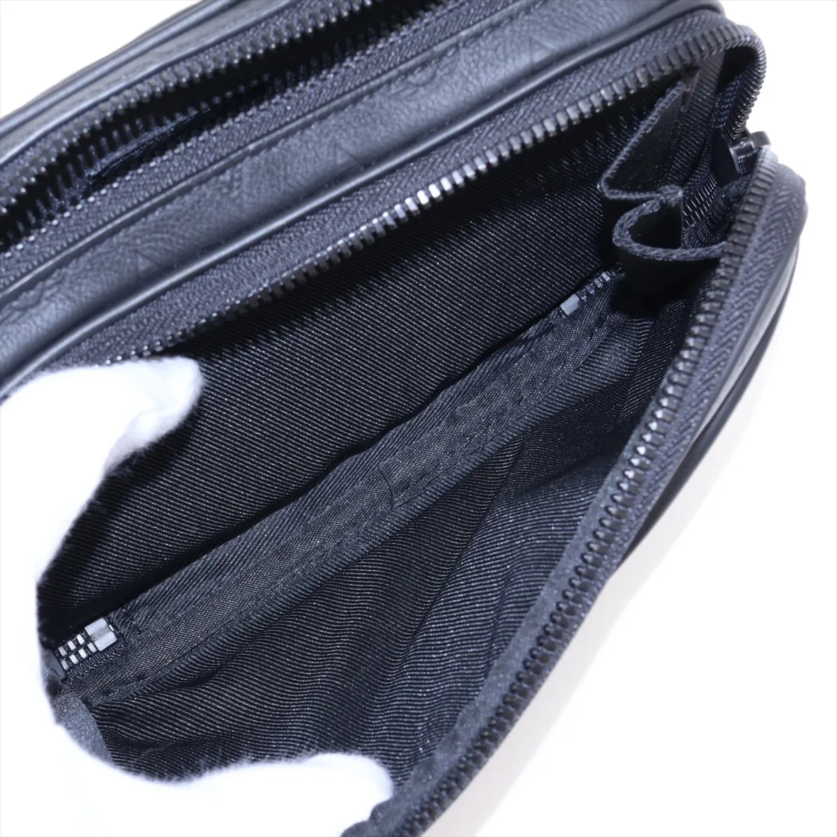 Monogram Shadow Alpha Wearable Wallet NV M82544 Black (RFID responsive) — view 7