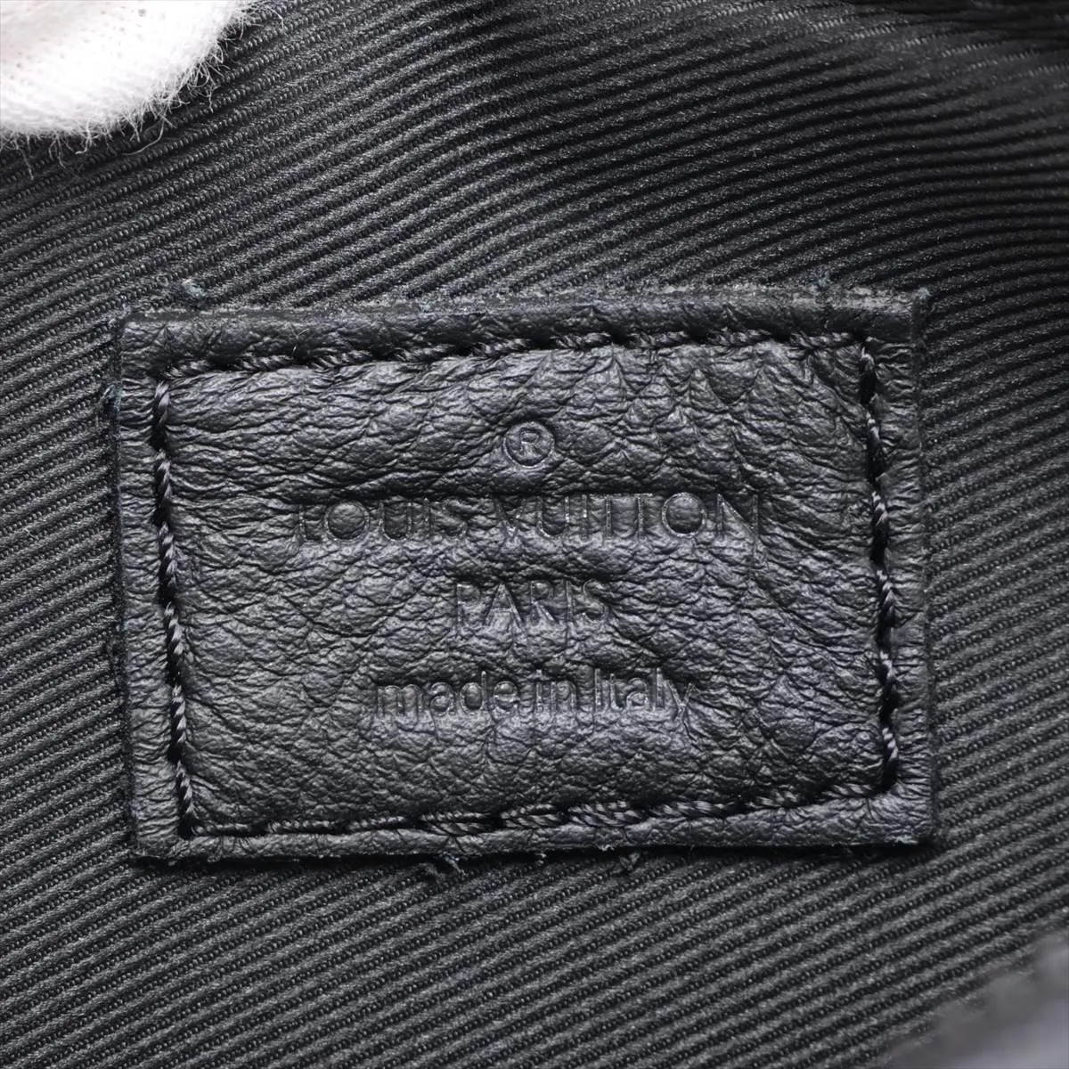 Monogram Shadow Alpha Wearable Wallet NV M82544 Black (RFID responsive) — view 9