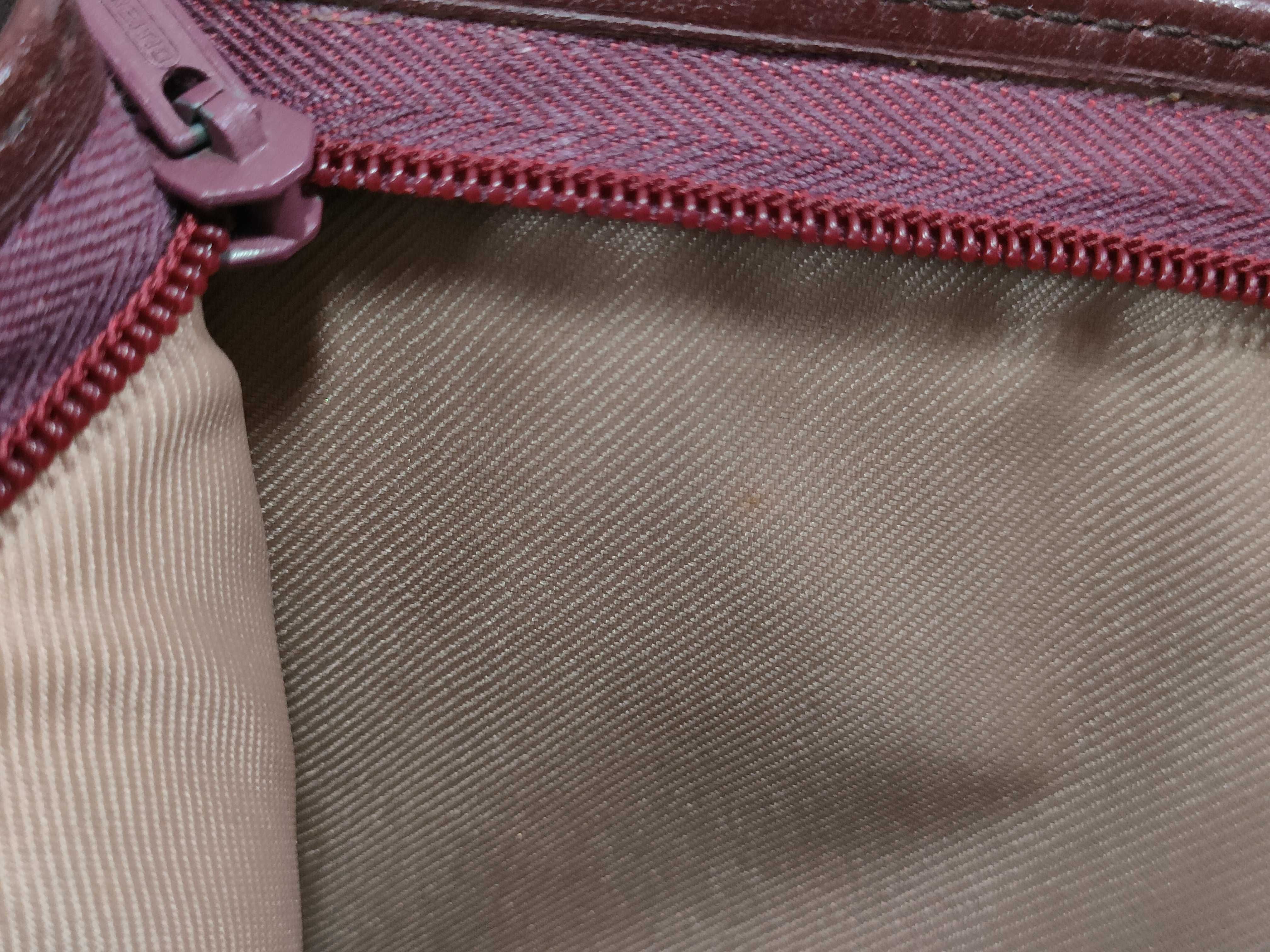 Must Bordeaux Leather Pouch — view 13