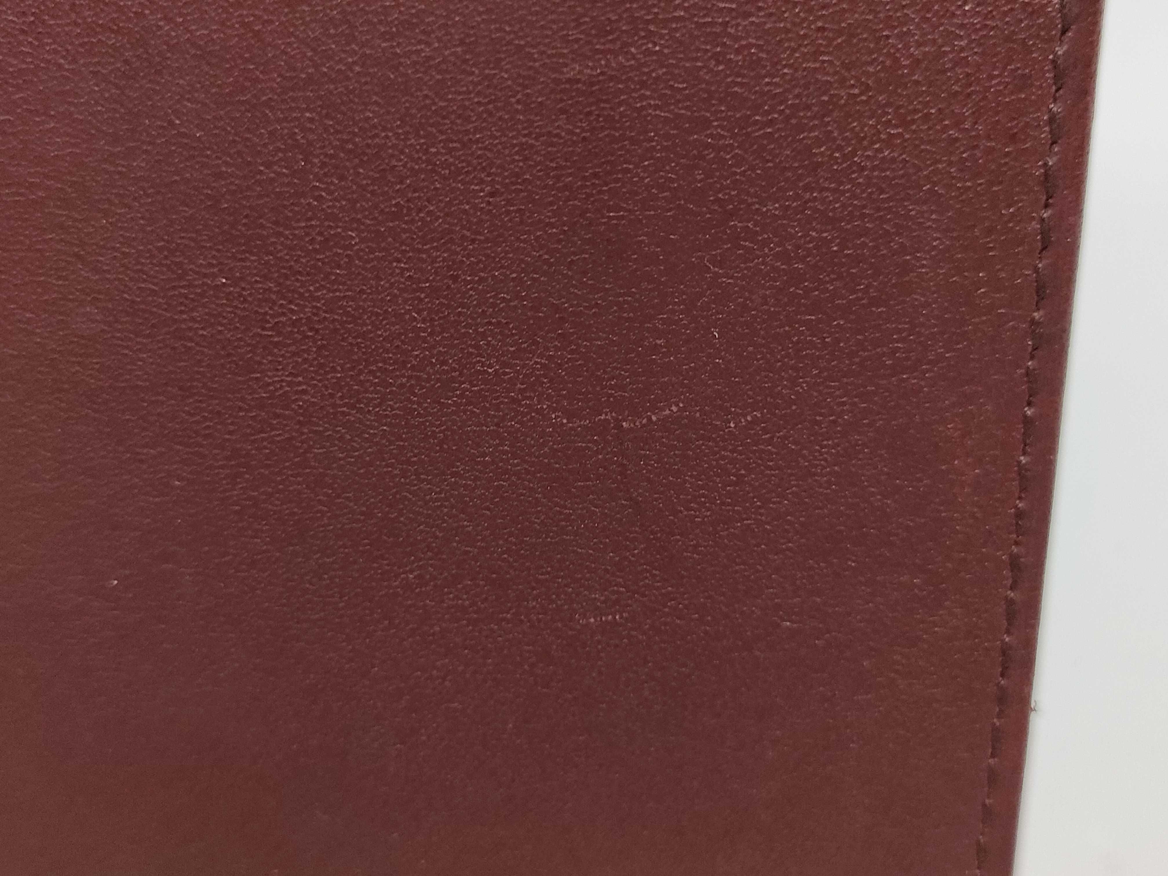 Must Bordeaux Leather Pouch — view 14