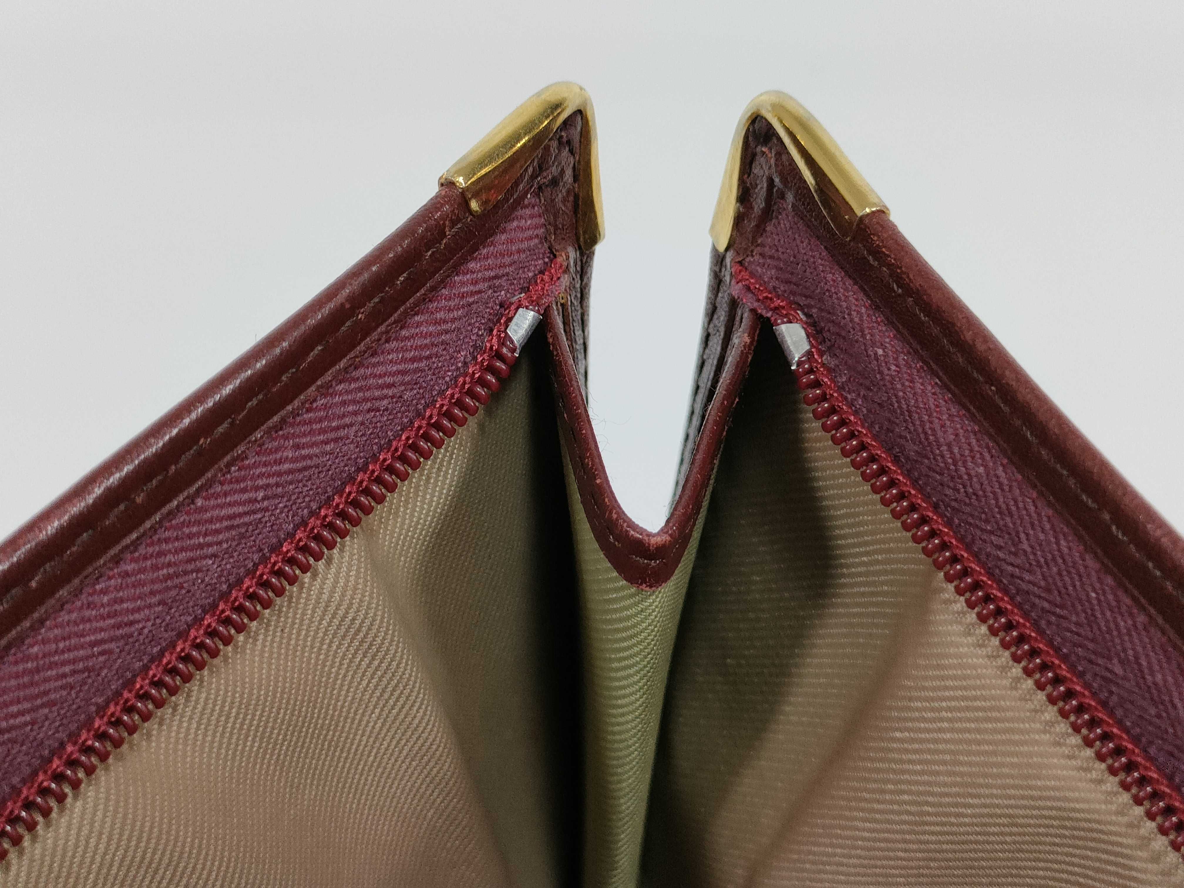 Must Bordeaux Leather Pouch — view 8