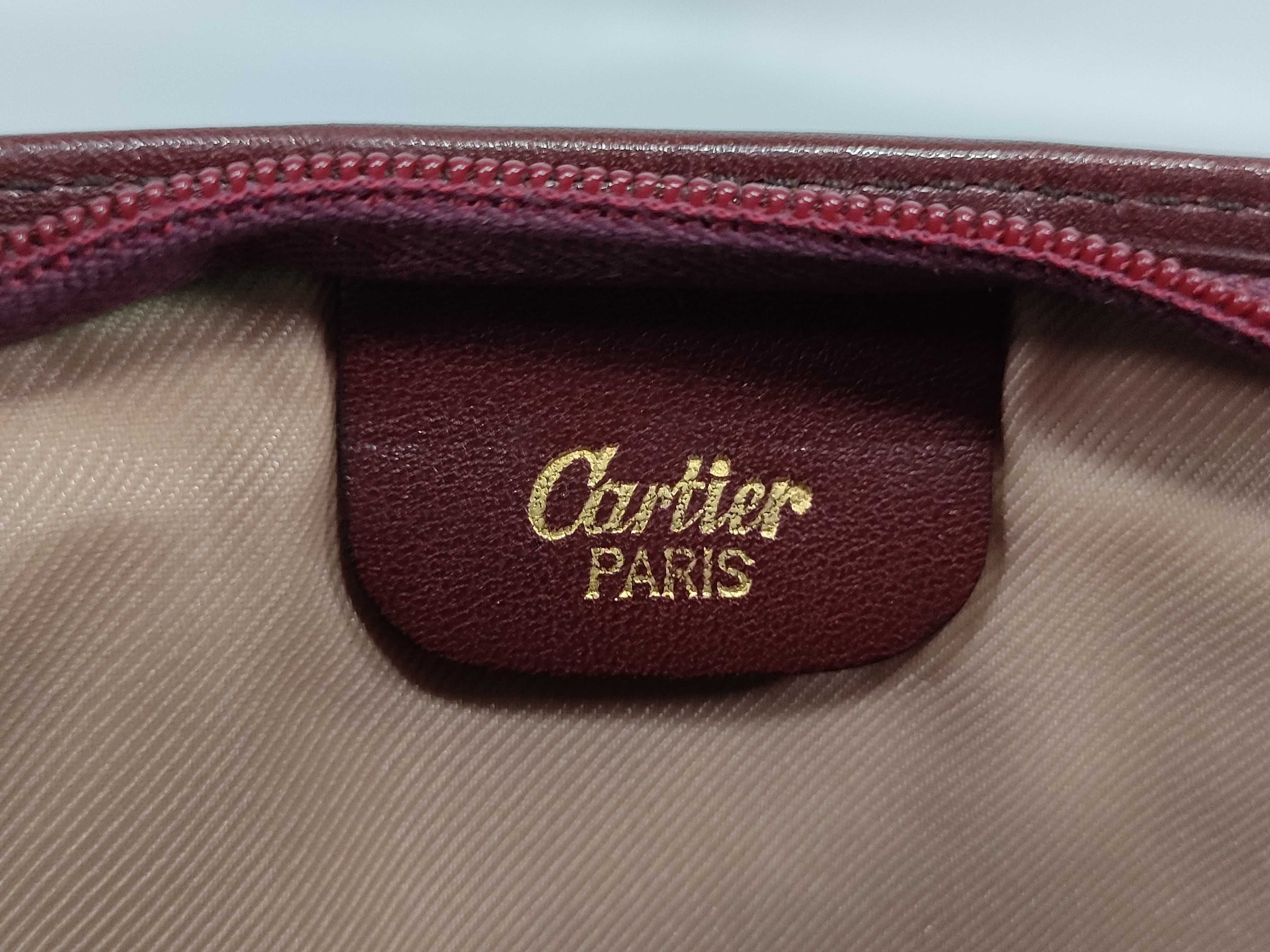 Must Bordeaux Leather Pouch — view 9