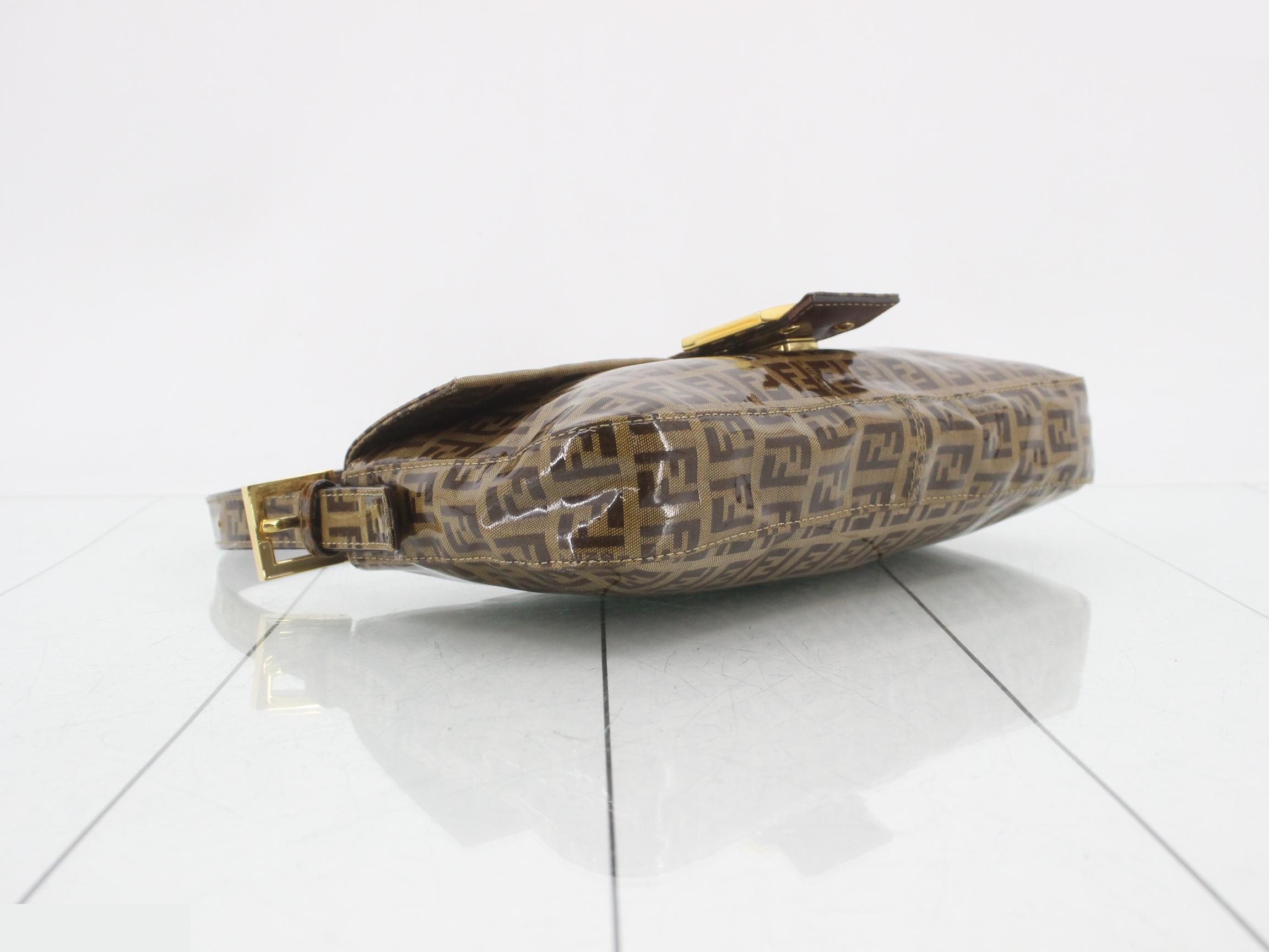 Mamma Enamel One-Shoulder Handbag — view 5