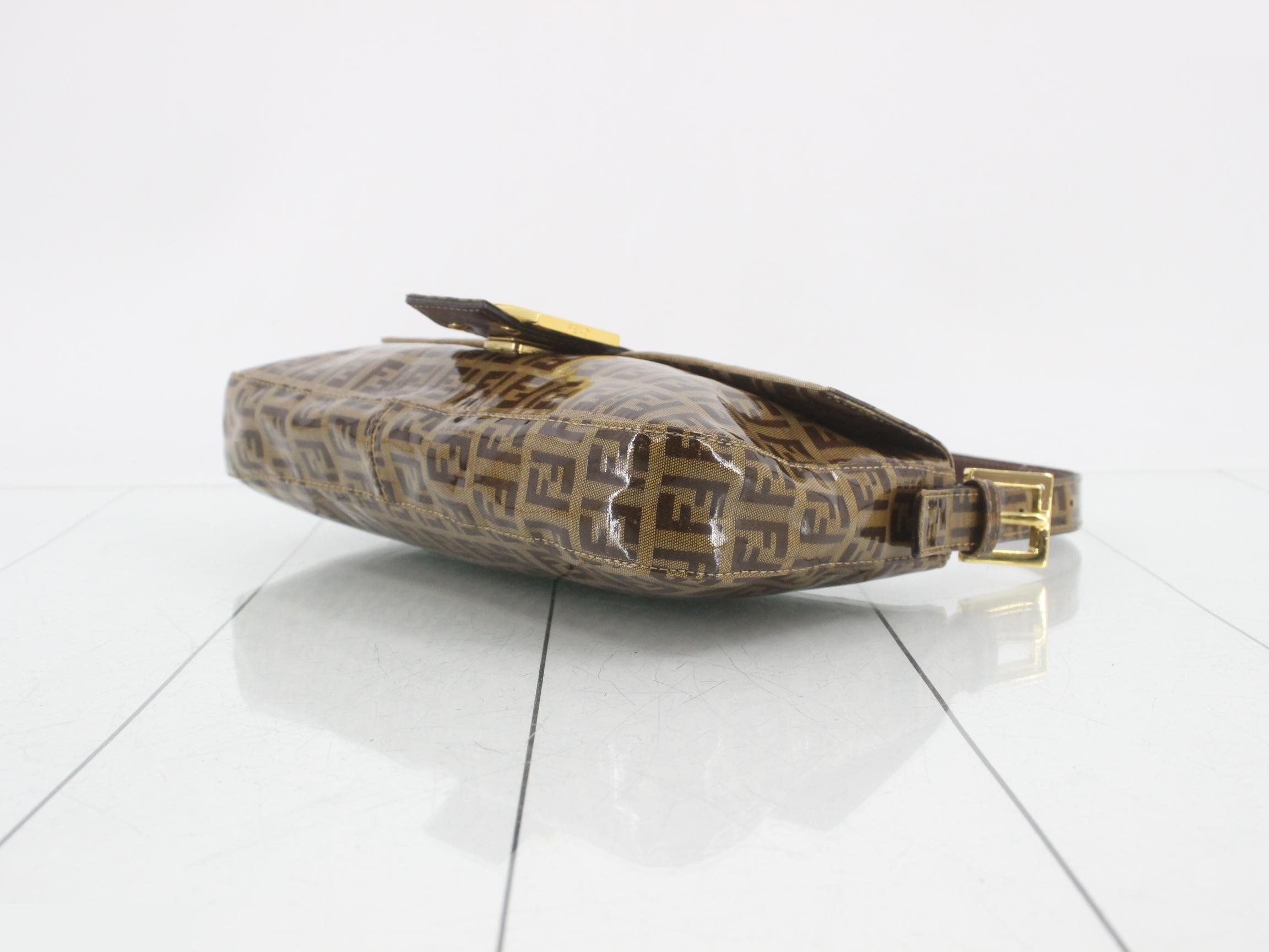 Mamma Enamel One-Shoulder Handbag — view 6