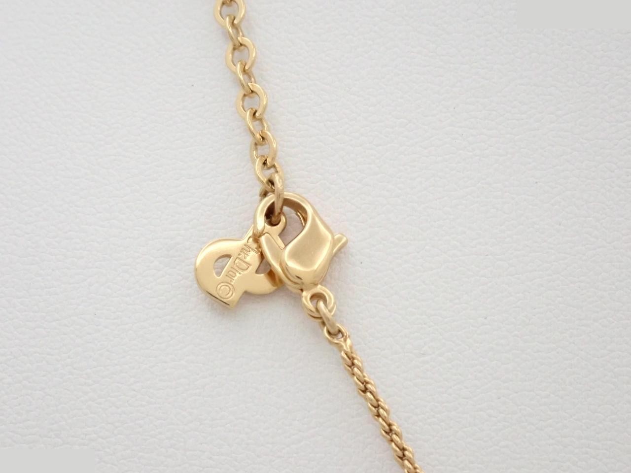 Logo oval gold necklace chain approximately 44cm — view 2