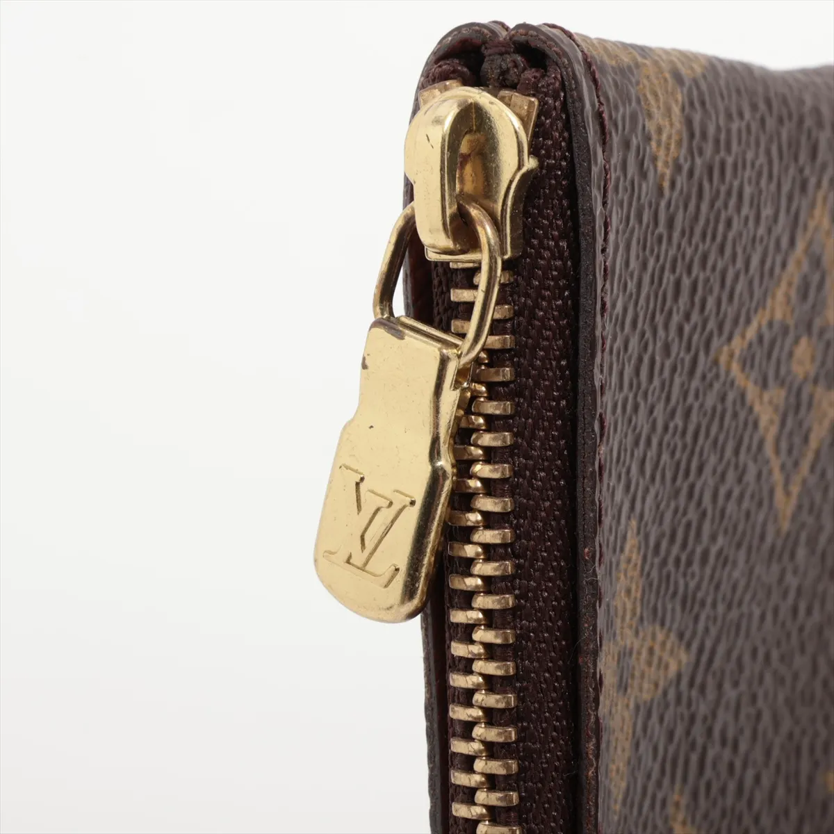 Monogram Pochette Clé M62650 CA0062 Brown Coin Case — view 6