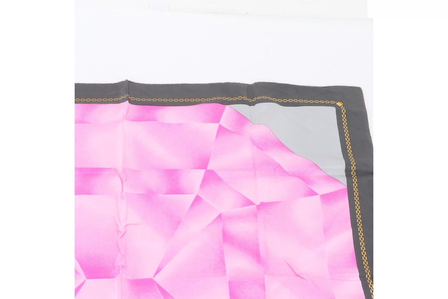 100% Silk Scarf with Tag — view 2