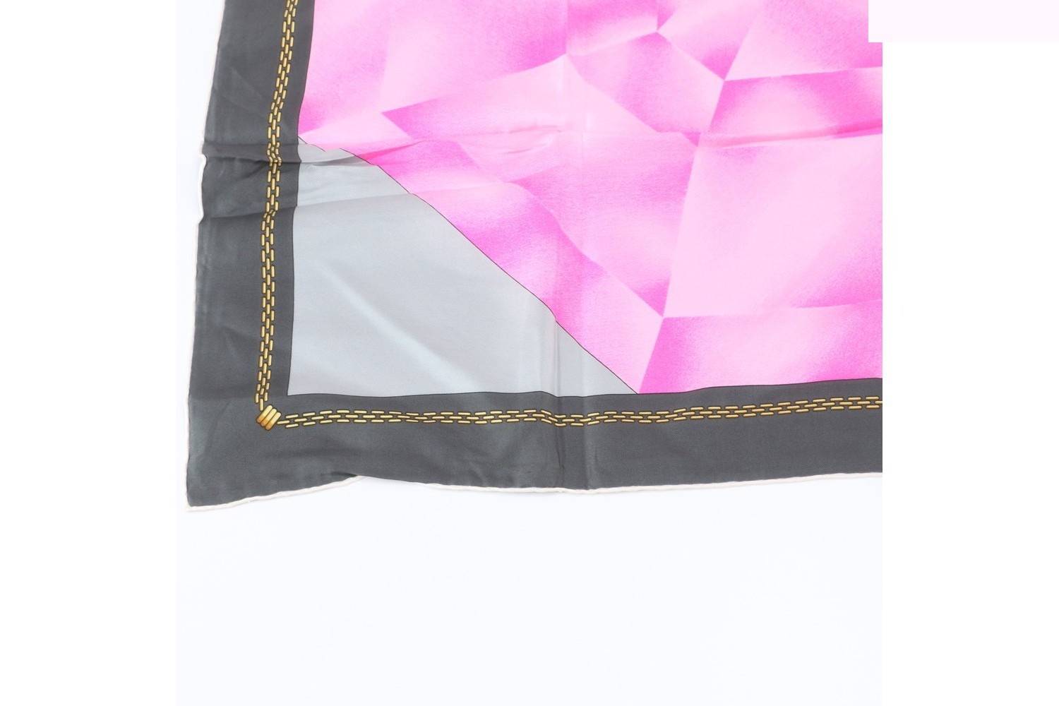 100% Silk Scarf with Tag — view 4