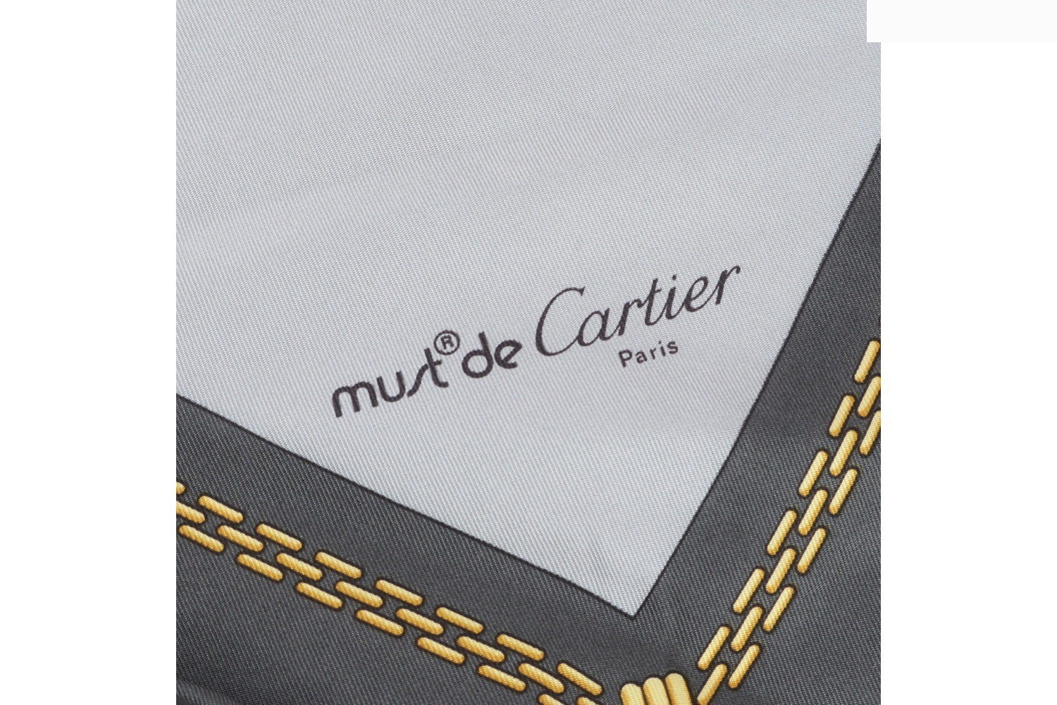100% Silk Scarf with Tag — view 6