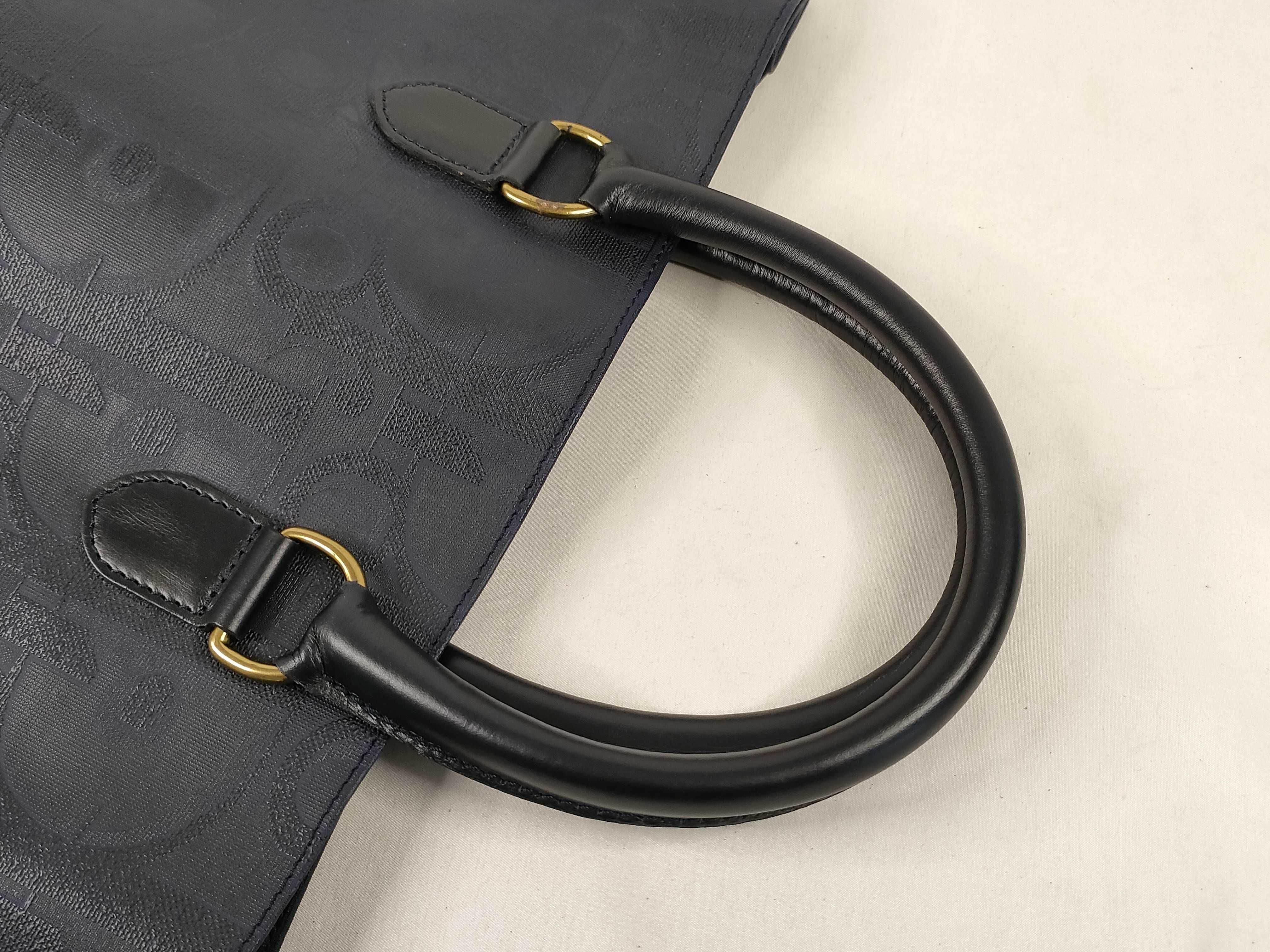 Trotter Dior Handbag Trotter Navy Handbag — view 3