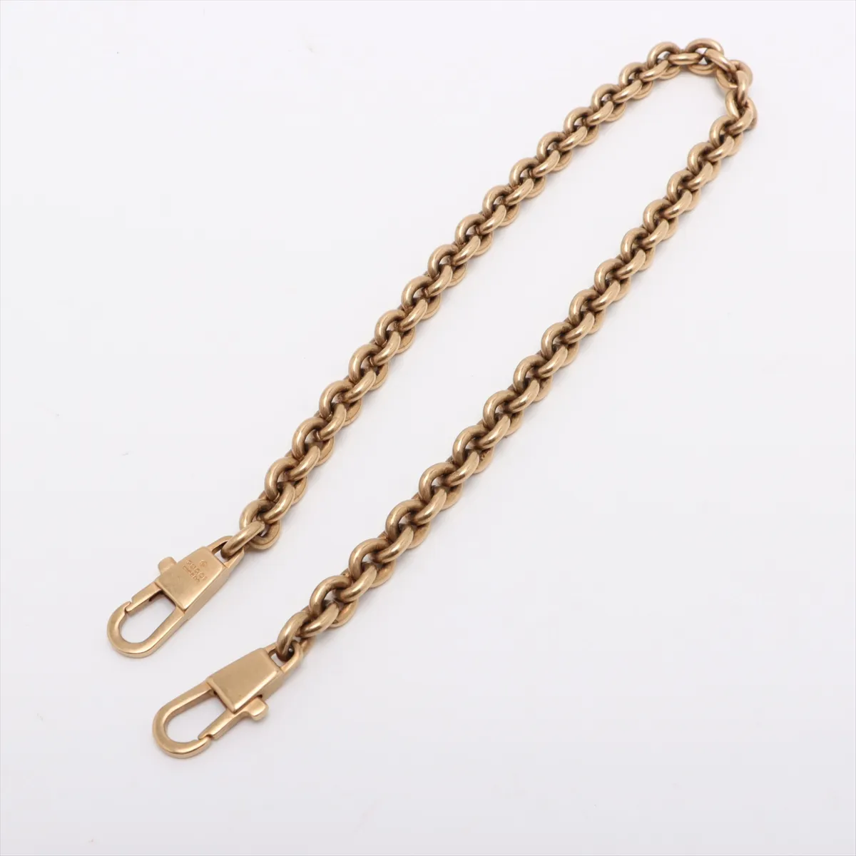 Horsebit Leather Chain Shoulder Bag Pink 114923 — view 5