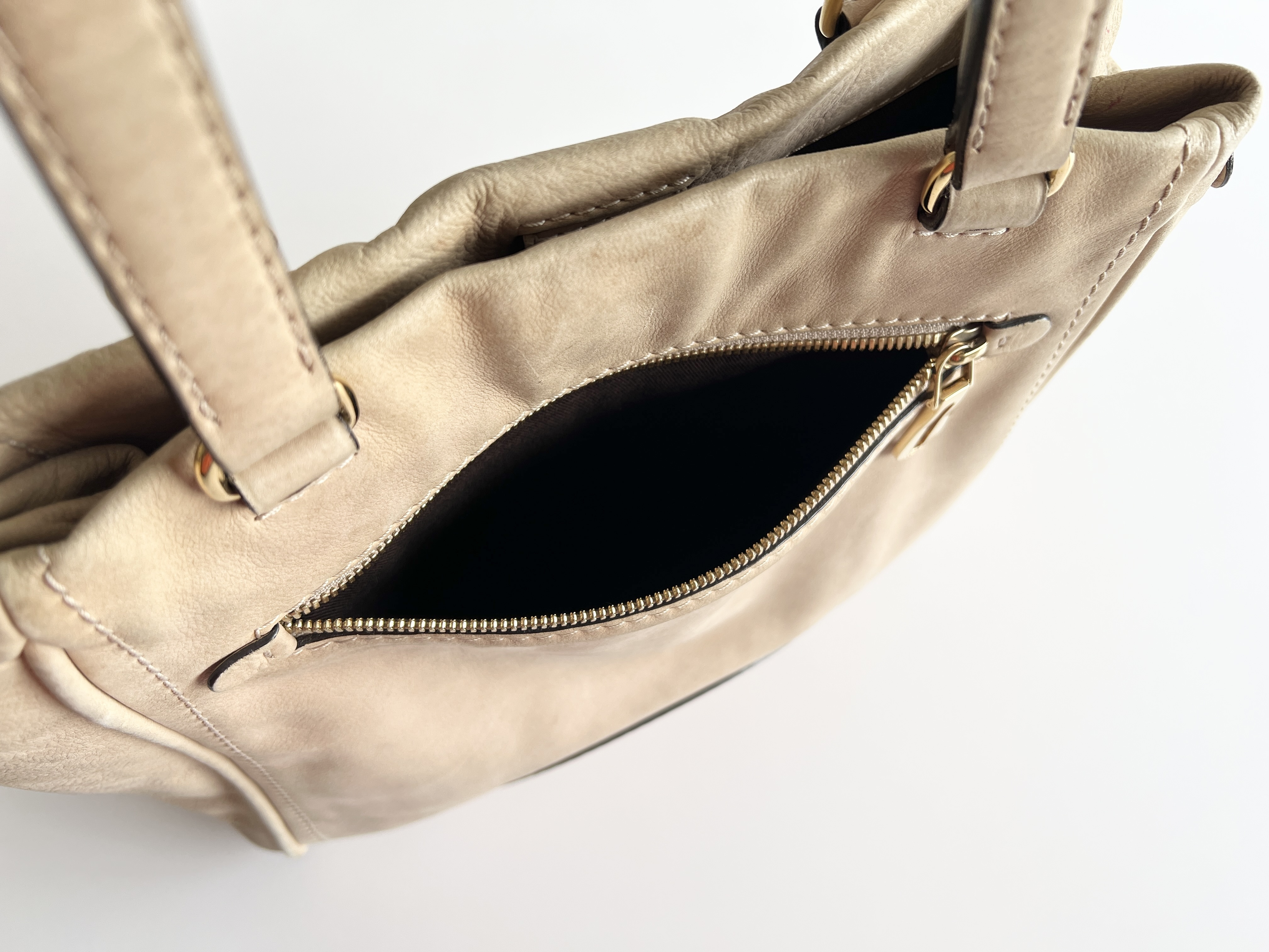 Anagram Madrid Leather Tote Bag Handbag Tote Bag — view 12