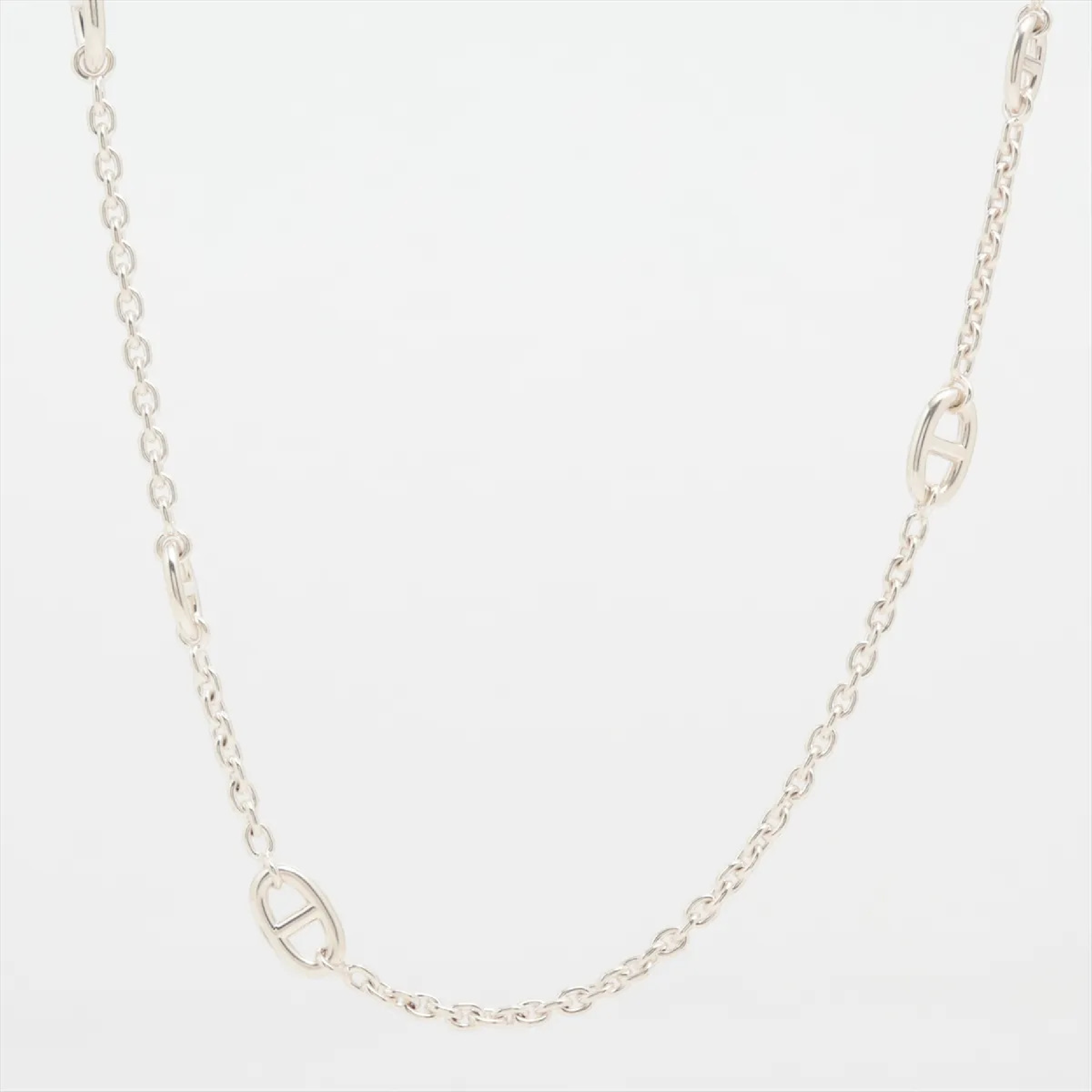 Chaine d'Ancre Farandole 2016 Long Necklace, 925 Sterling Silver, 136g, Receipt Included. — view 2