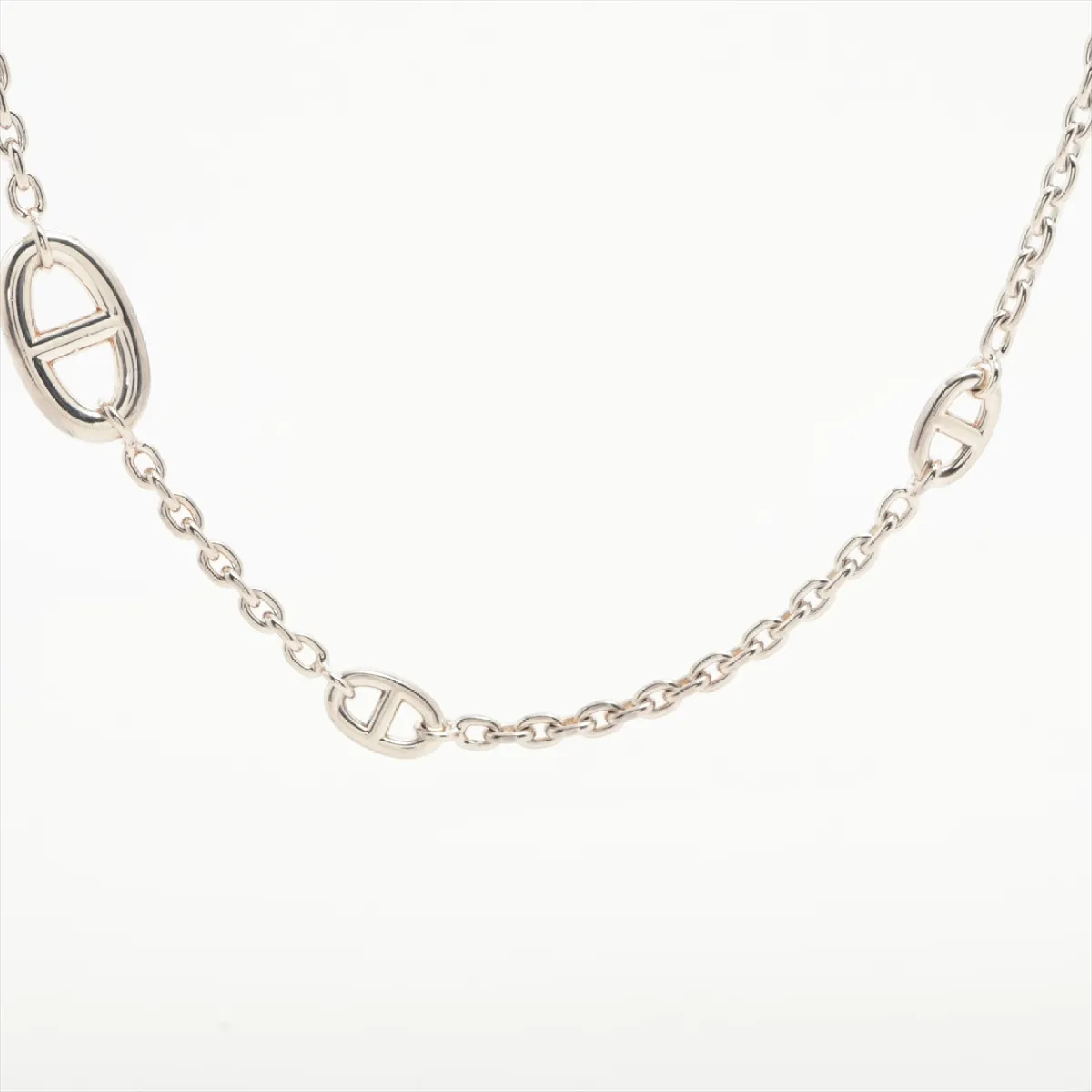 Chaine d'Ancre Farandole 2016 Long Necklace, 925 Sterling Silver, 136g, Receipt Included. — view 3
