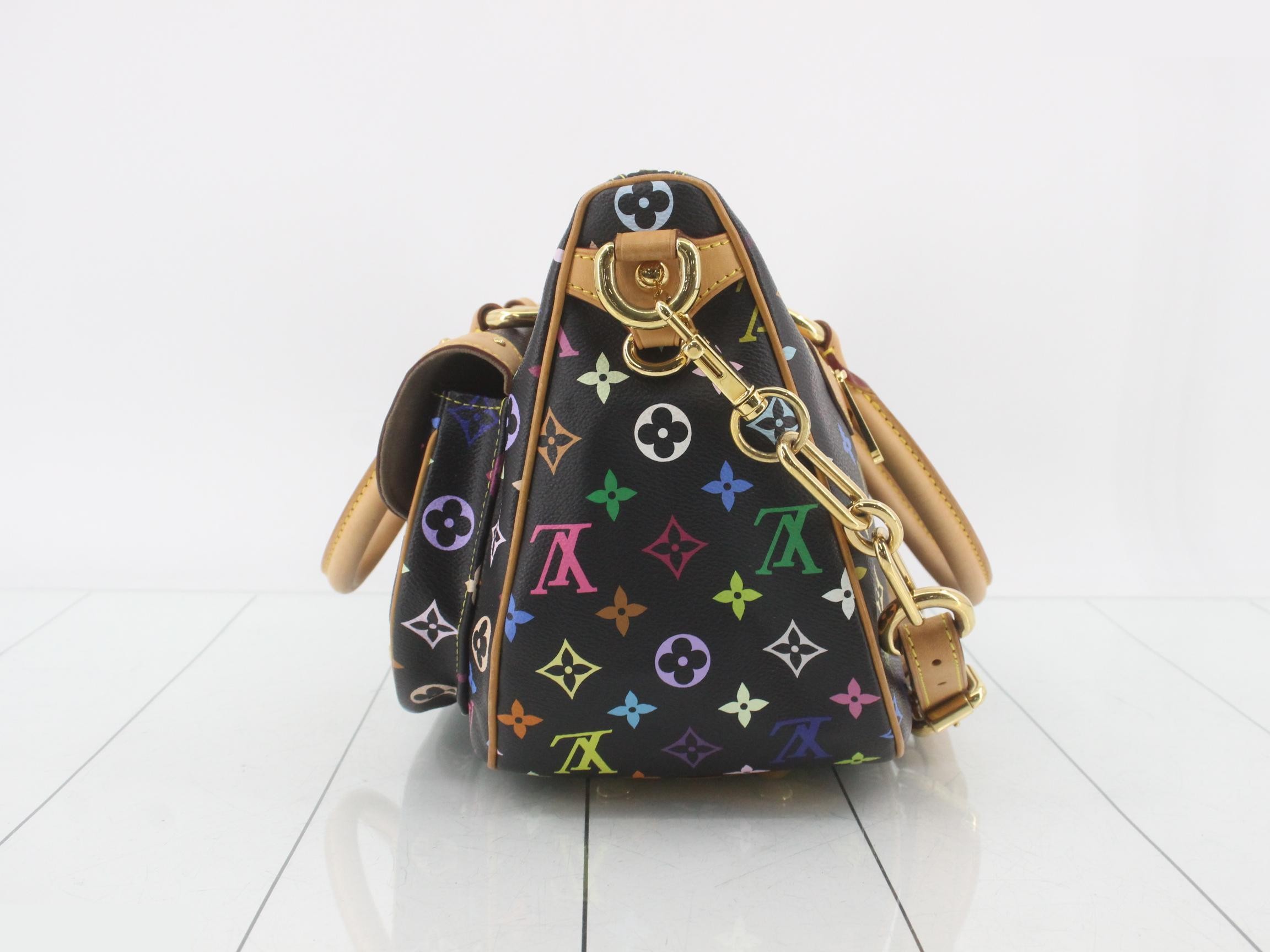 Monogram Multicolor Rita Noir 2-Way Shoulder/Handbag — view 3