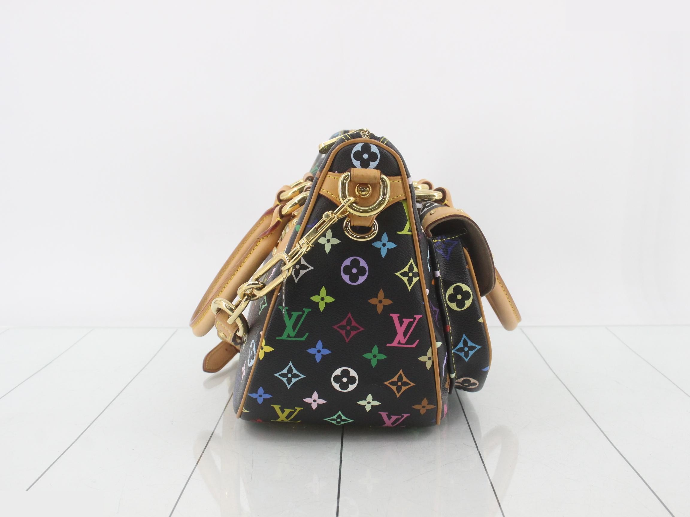 Monogram Multicolor Rita Noir 2-Way Shoulder/Handbag — view 4
